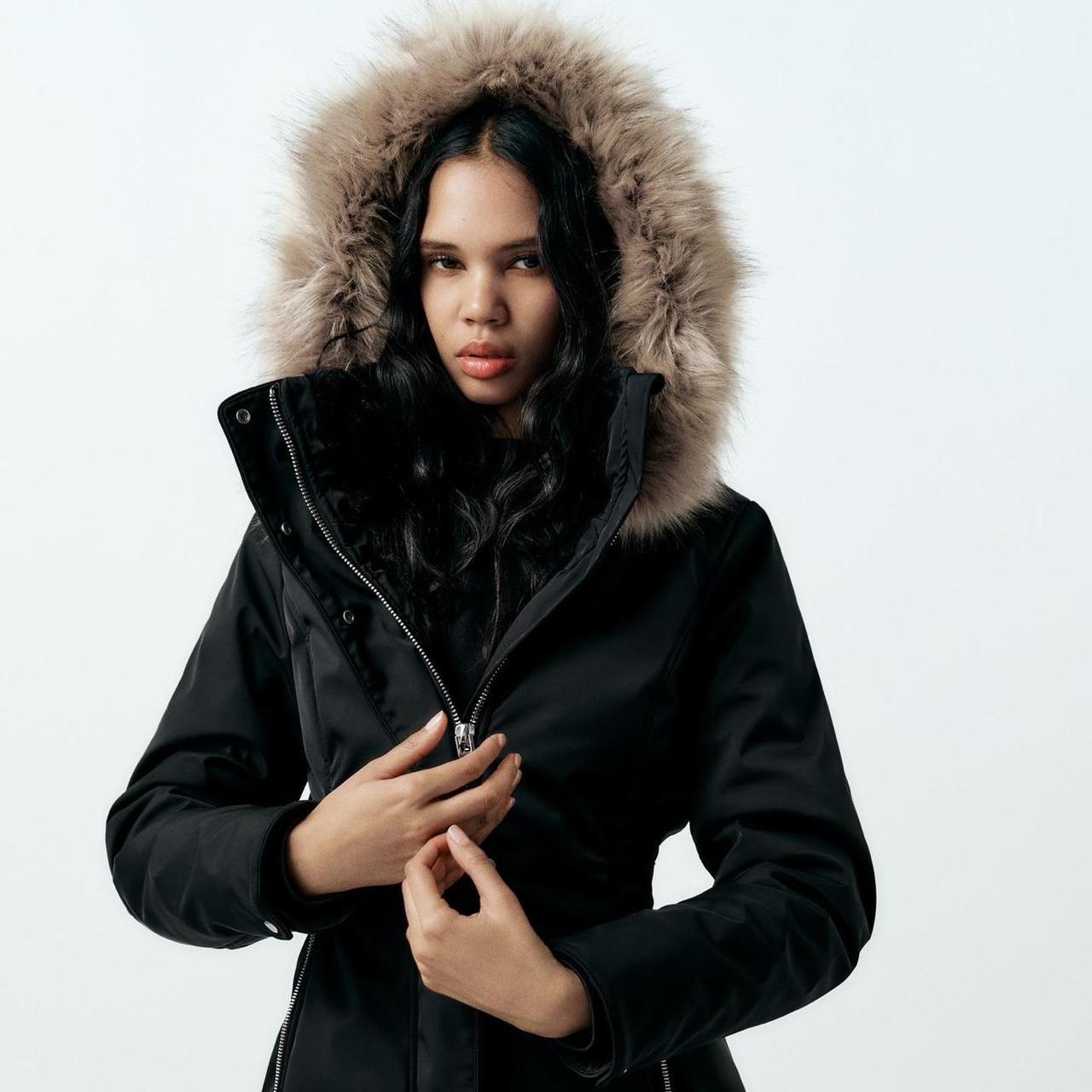 Puffer Parka Coat from Zara Brand New with