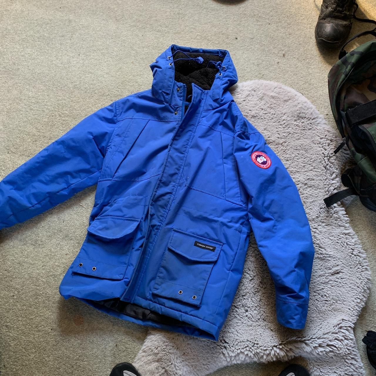 Blue Canada goose jacket Size men’s small Only... - Depop