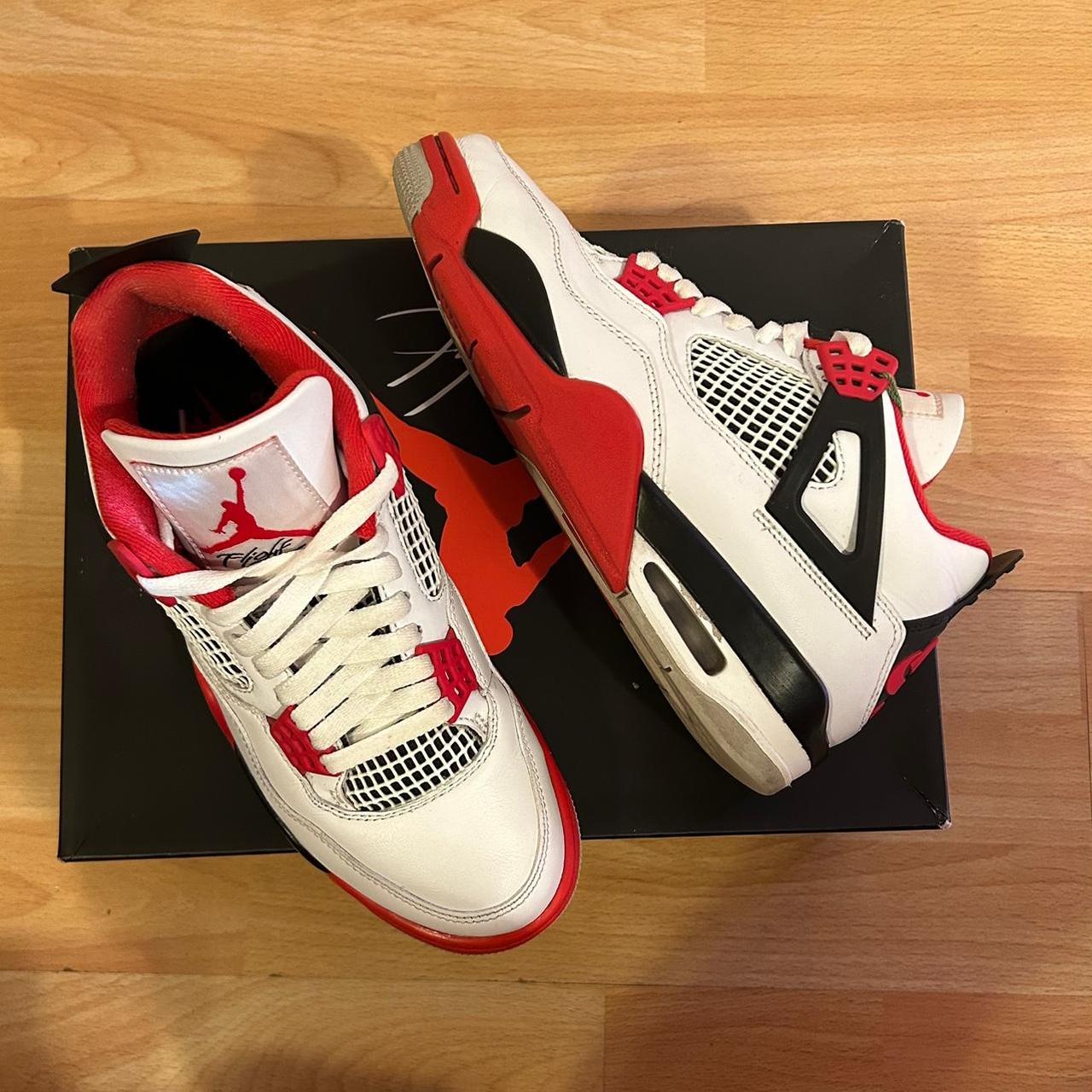 air jordan 4 fire red size 7