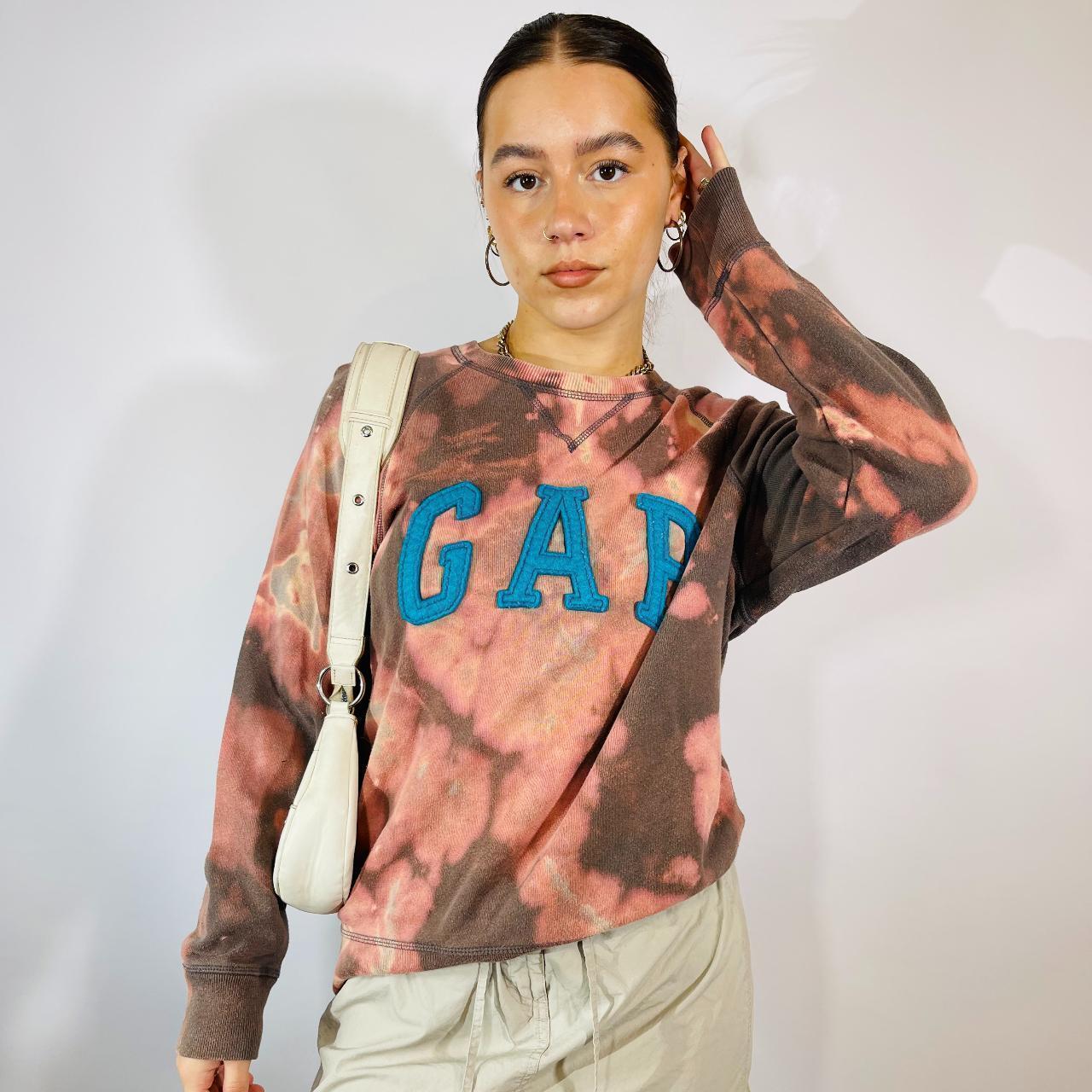 Gap womens tie dye sweatshirt sale