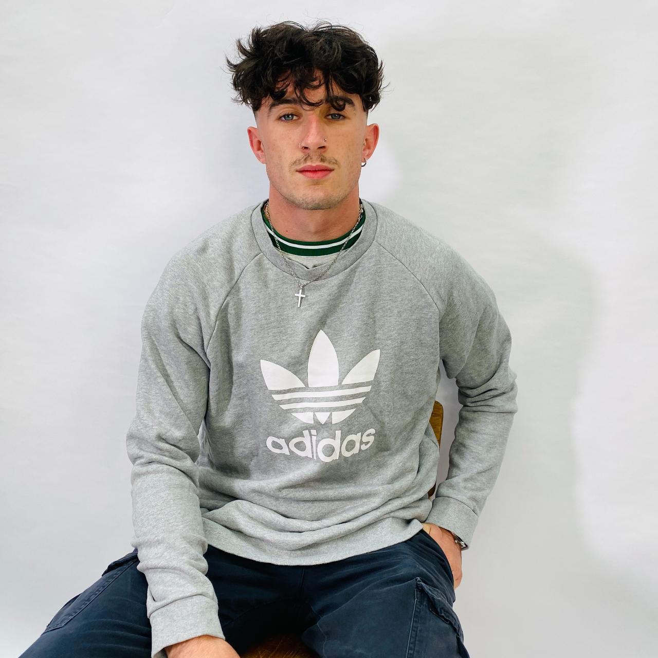 Adidas sweatshirt vintage mens best sale