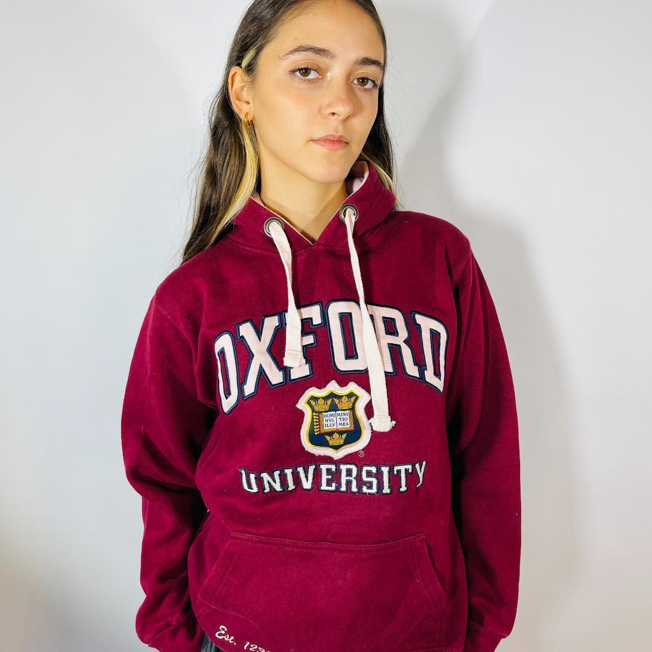 Vintage Size S Oxford University Hoodie in Depop