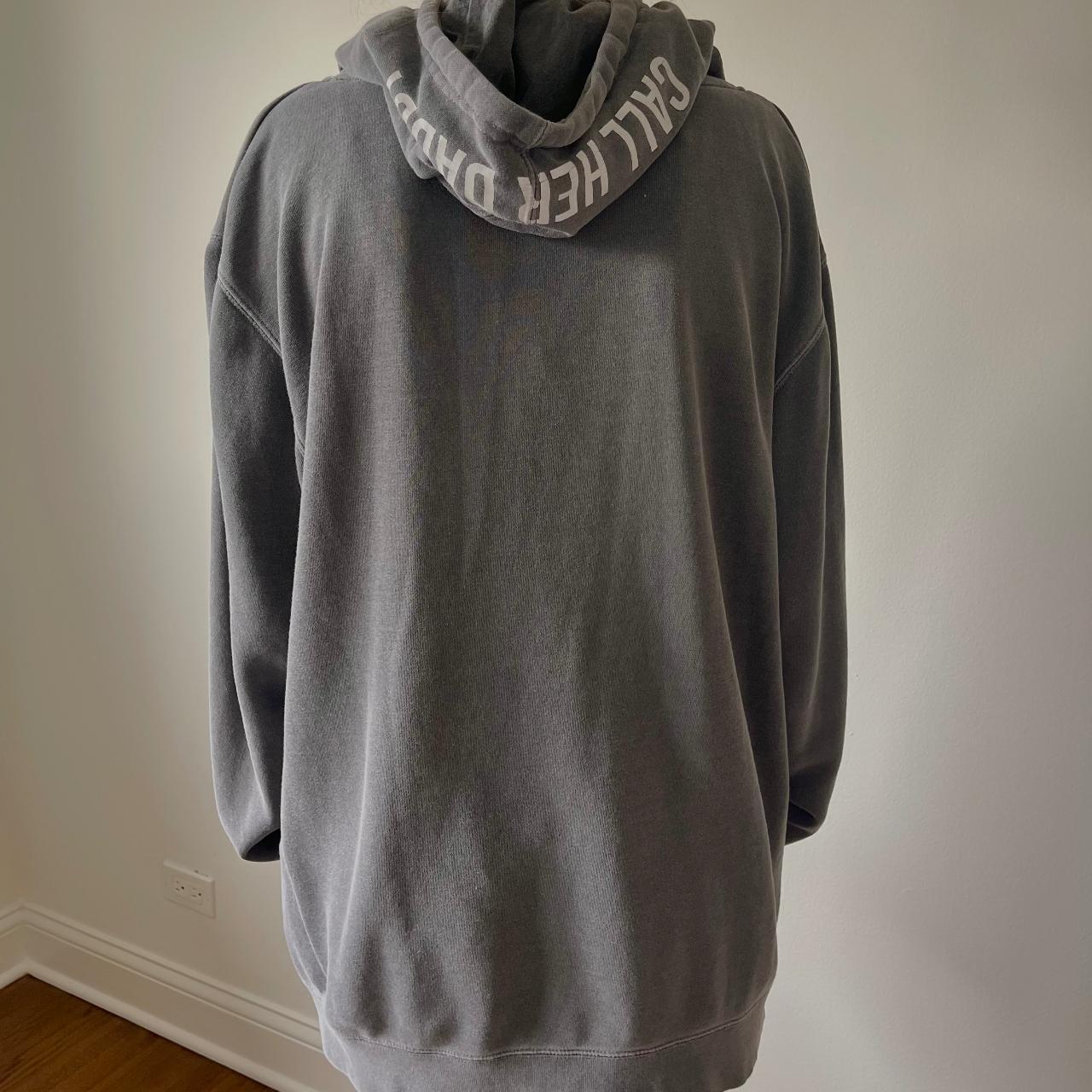 Barstool Call Her Daddy grey hoodie Size L Some... Depop