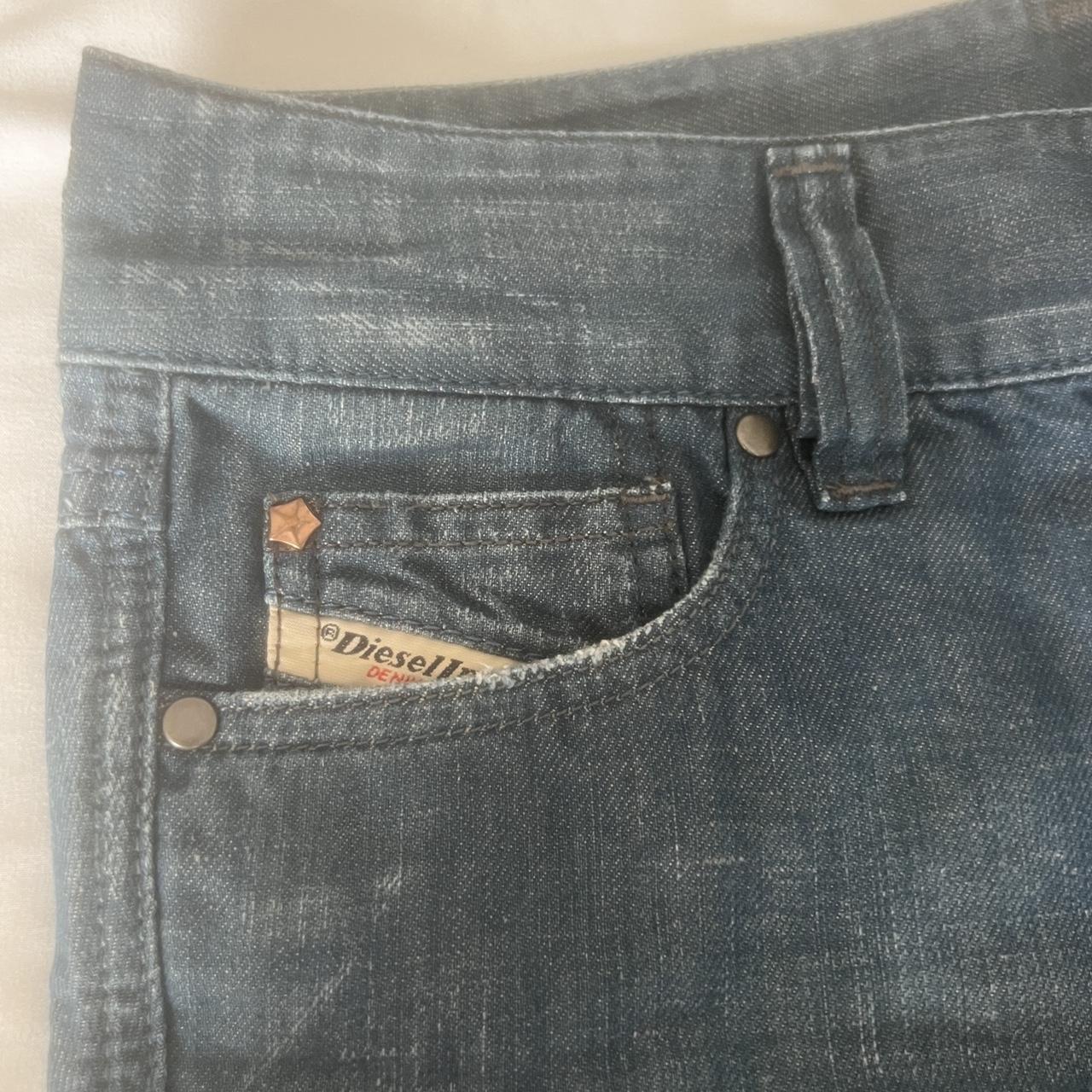 DIESEL LOW RISE FLARE JEANS -26 waist - L 34 - Depop