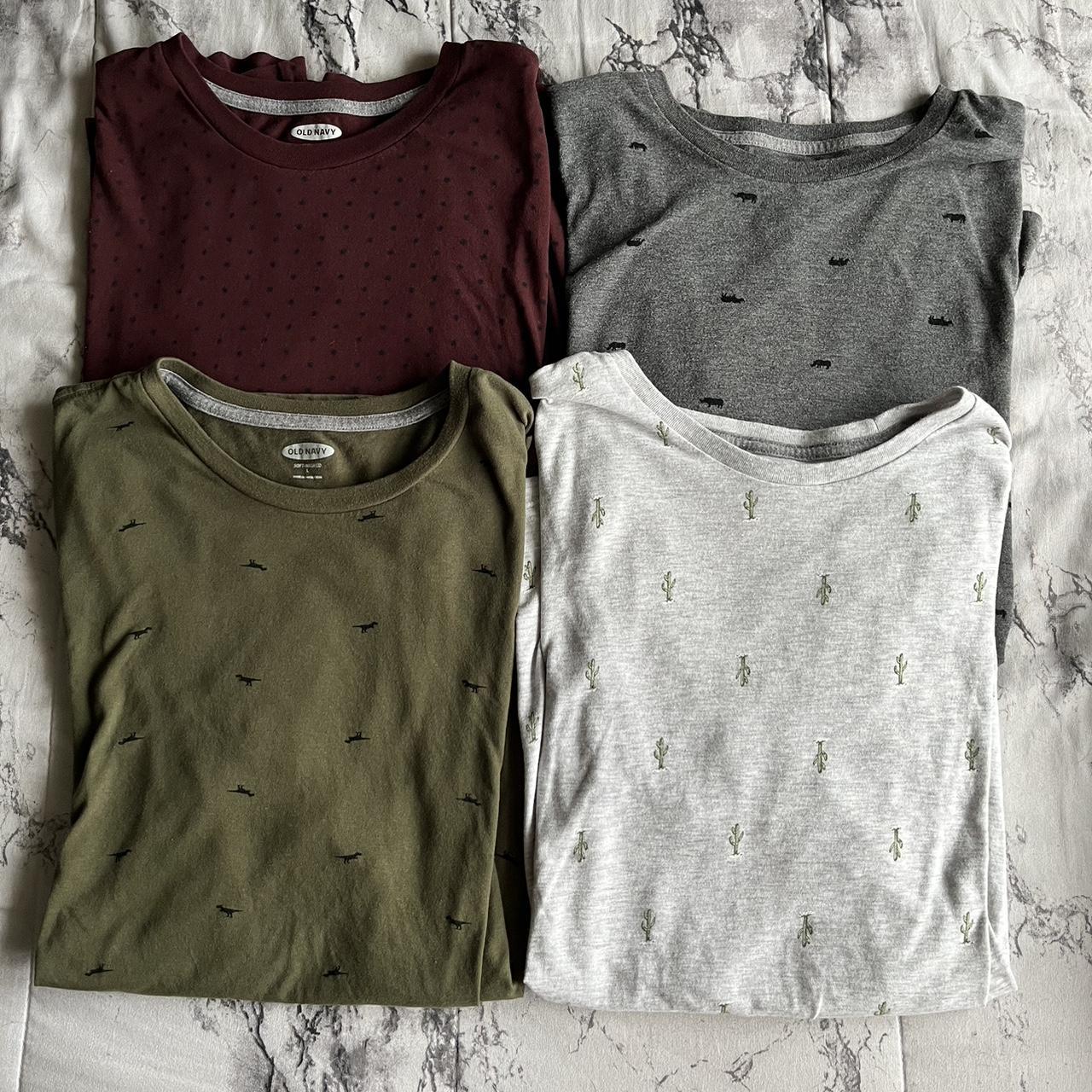 mens old navy tshirt bundle all size LARGE & soft... Depop