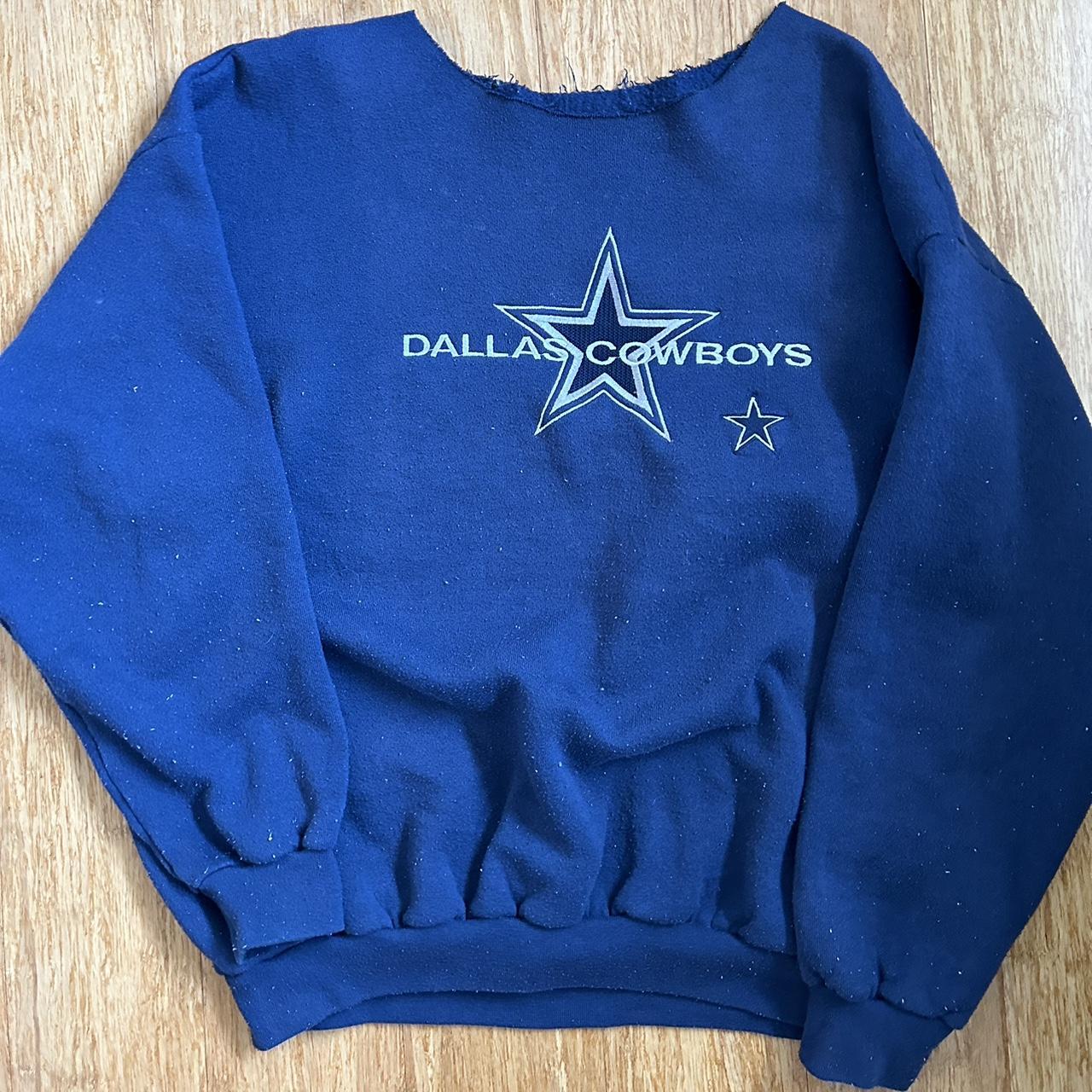 Dallas cowboys off the shoulder crew neck cowboys. Depop