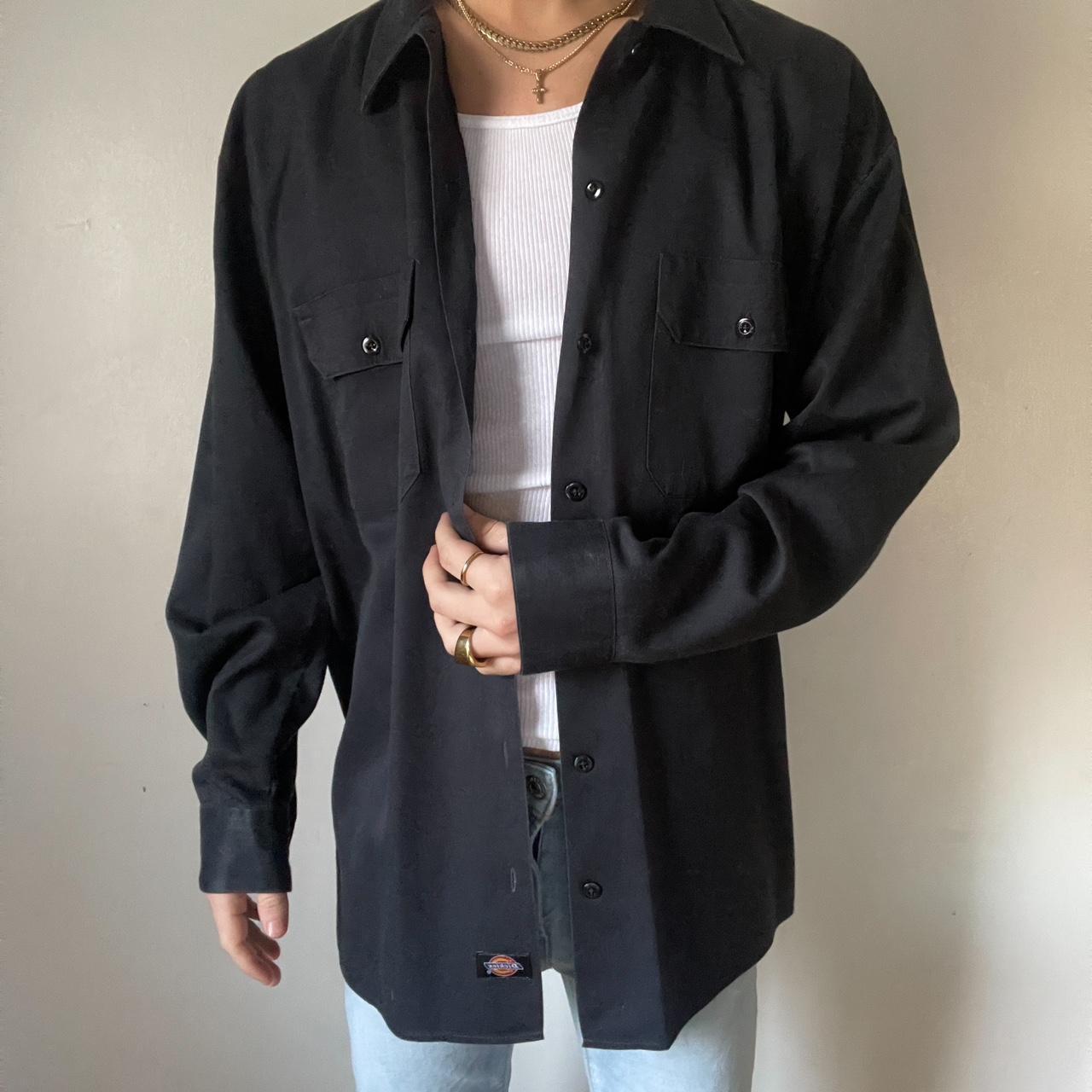 Dickies Men's Black Shirt | Depop