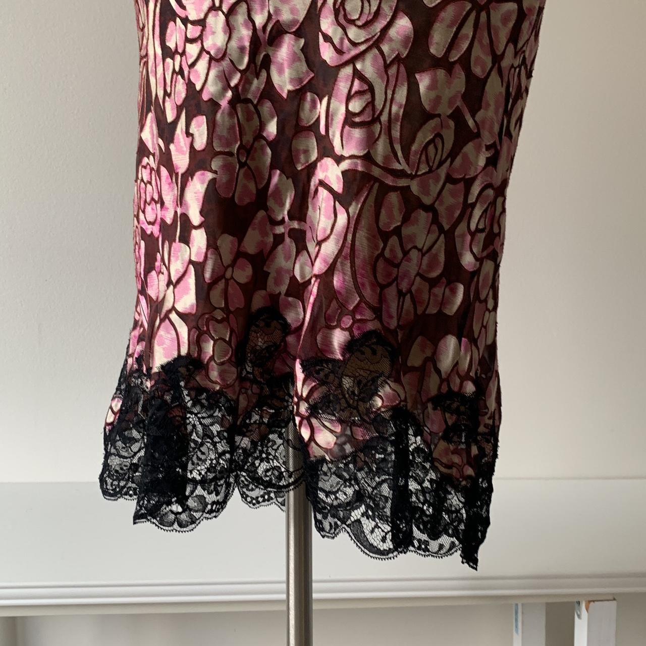 Emanuel Ungaro Women's Brown and Pink Dress (6)