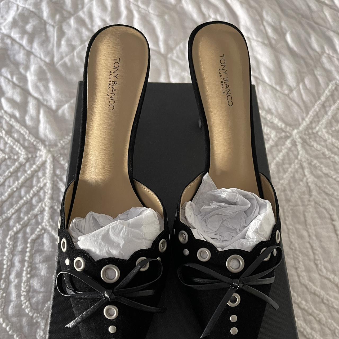 Tony Bianco kitten heels Never been worn with box... - Depop