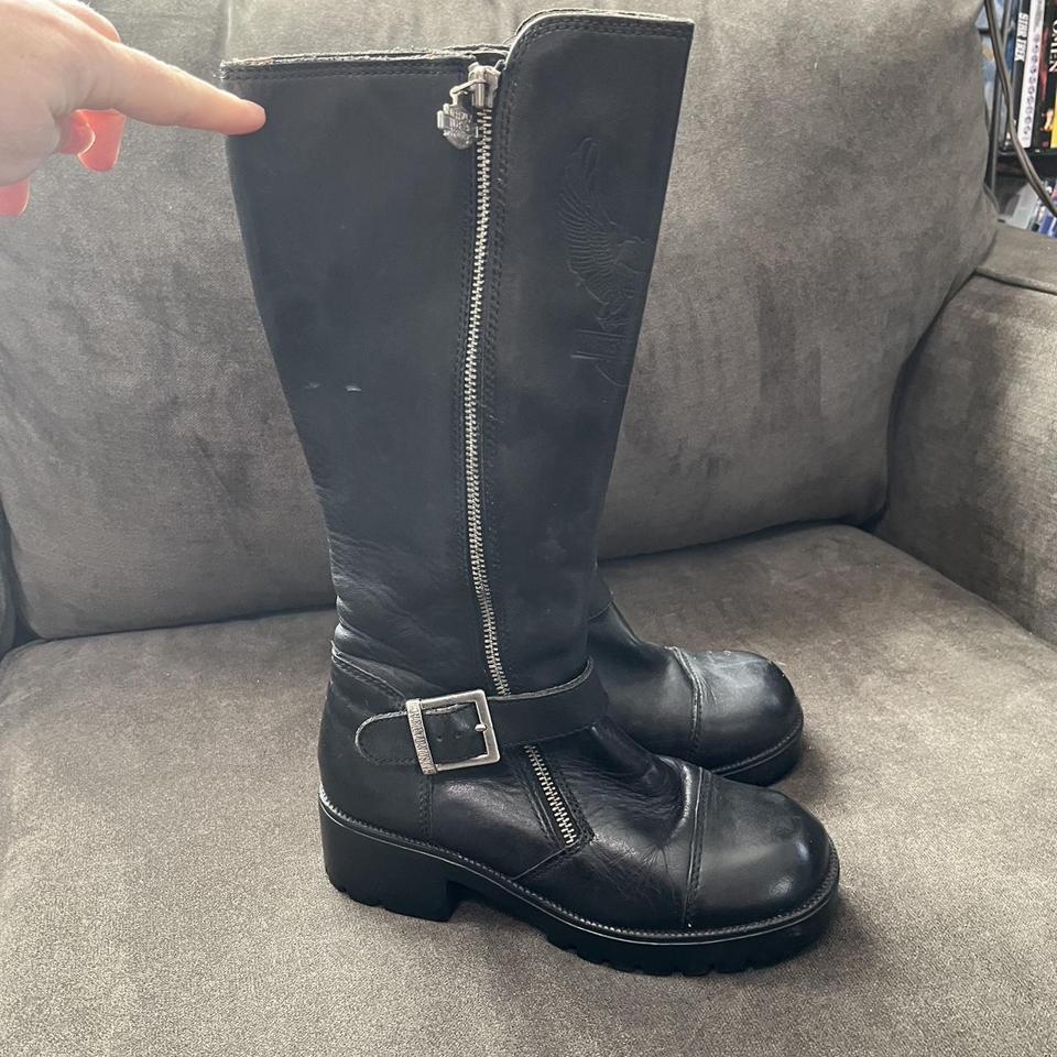 Harley davidson thigh high boots best sale