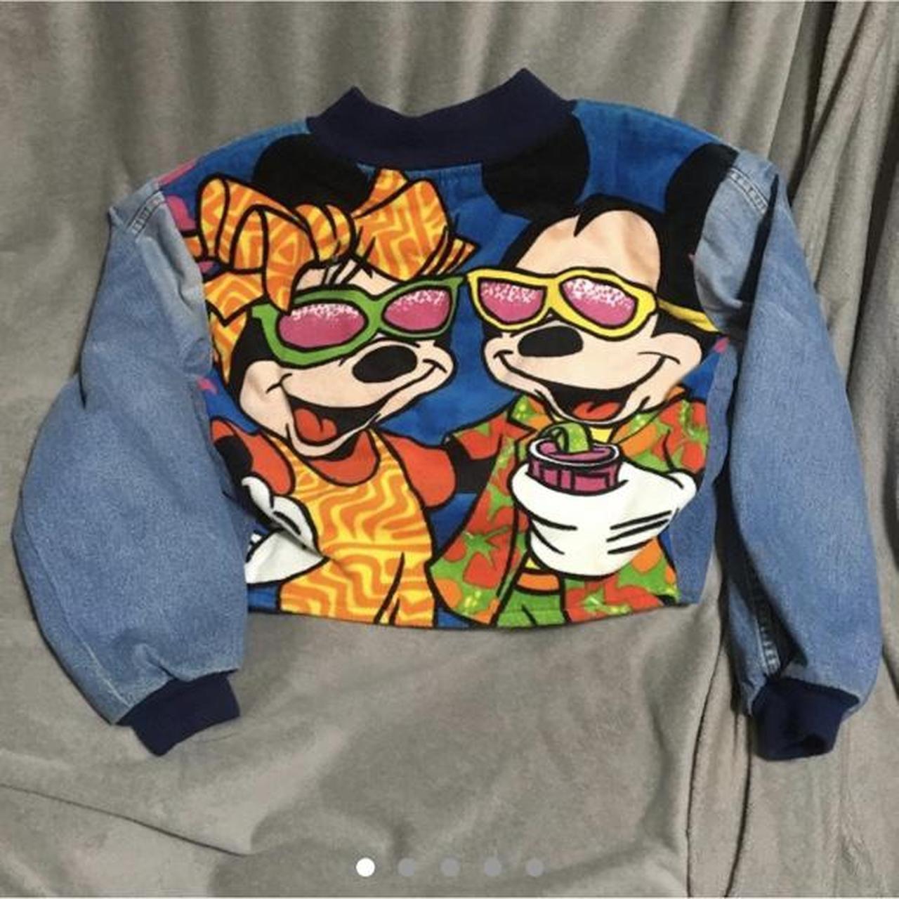 ディズニー　ミッキースタジャン 90s too cute 楽天市場】90's MICKEY & CO TOO CUTE Denim Jacket (90年代