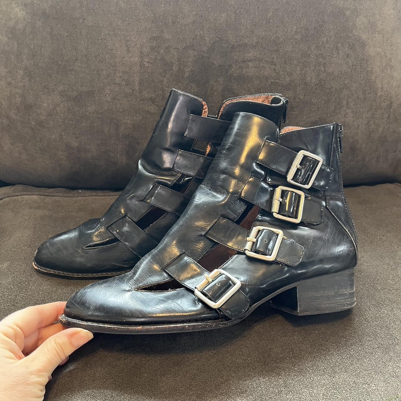 Retro vintage Jeffrey Campbell Ibiza Evermore boots! - Depop