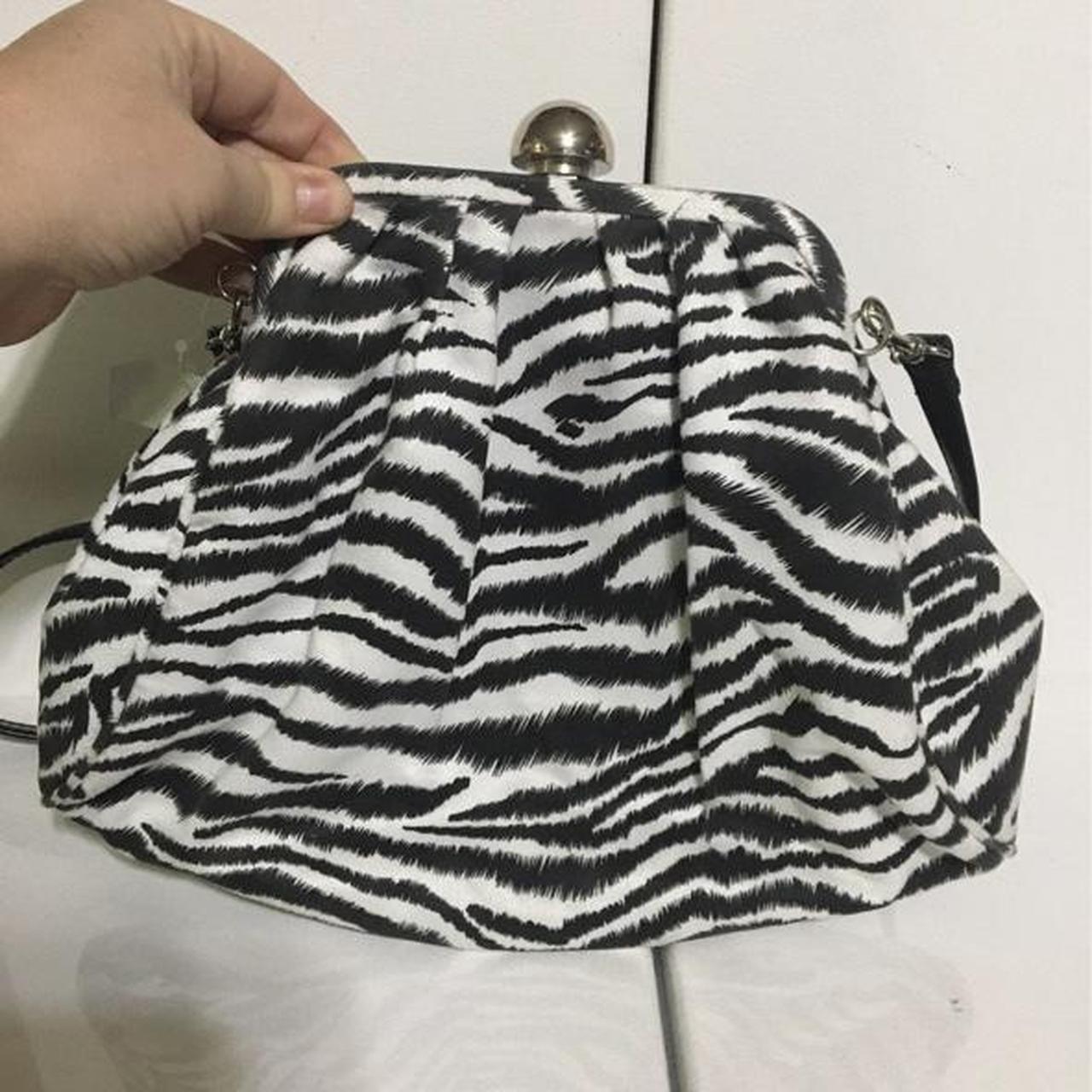 Guess Zebra Print Purse Pockets Handbag | eBay