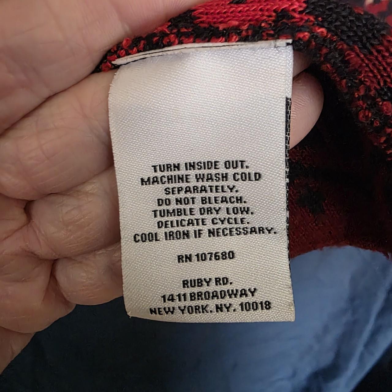 Ruby Rd. Women's Cardigan - Red/Multi - XL – Ruby… - image 5