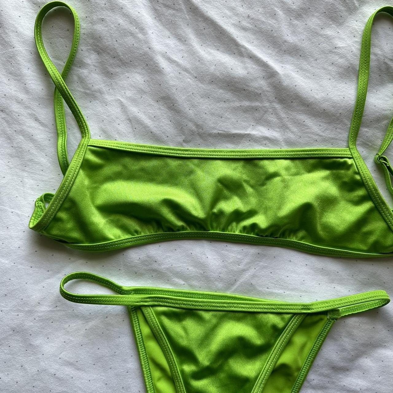 Womens Green Bikinis And Tankini Sets Depop