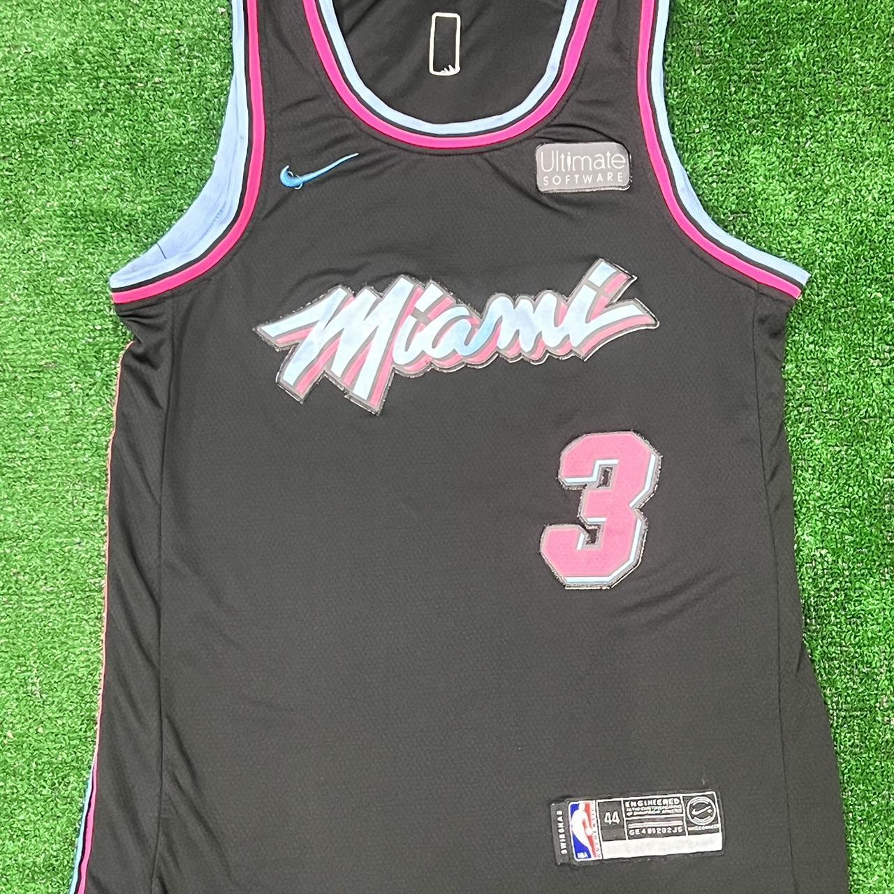 Nike, Jackets & Coats, Nike Nba Miami Heat Vice City Hoodie Sweater Mens