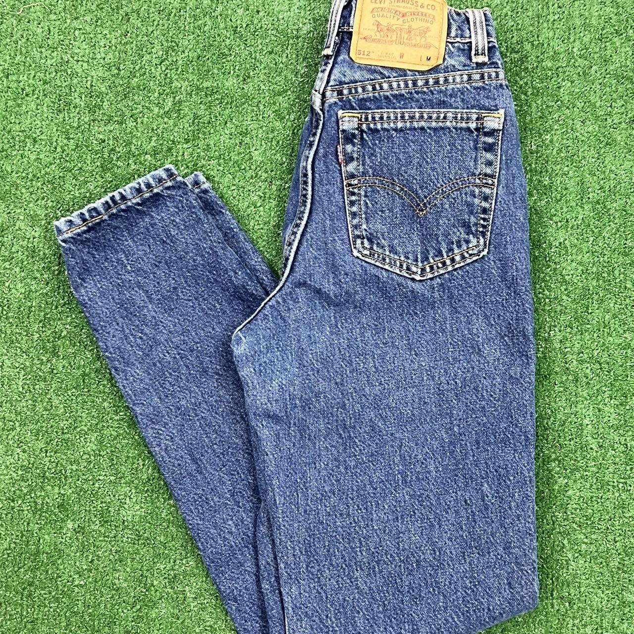 Vintage 90s Levi s 512 Slim fit Tapered leg Depop