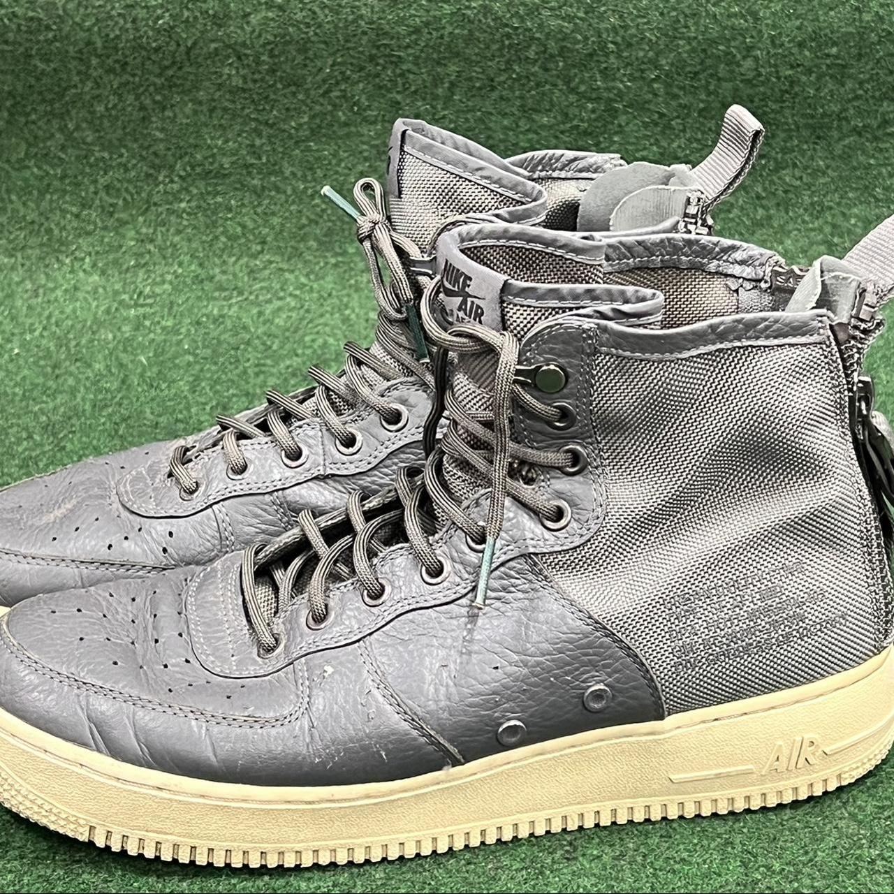 Nike sf air force 1 mid dark grey best sale