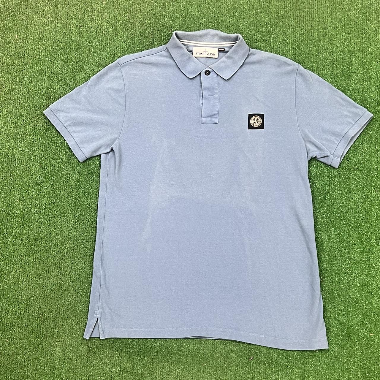 Stone island lavender hot sale polo shirt