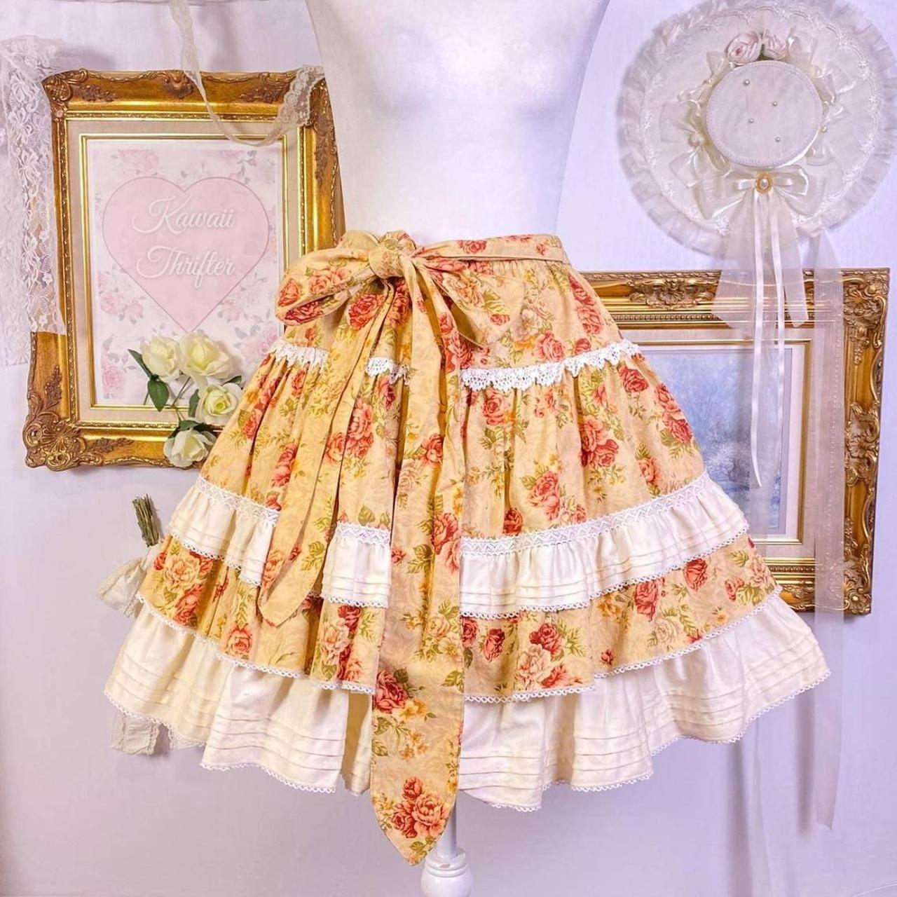 choco chip Cookie ロリィタ ブラウス ロリータ insane chocochip cookie lolita skirt 🤍 so beautiful | Depop