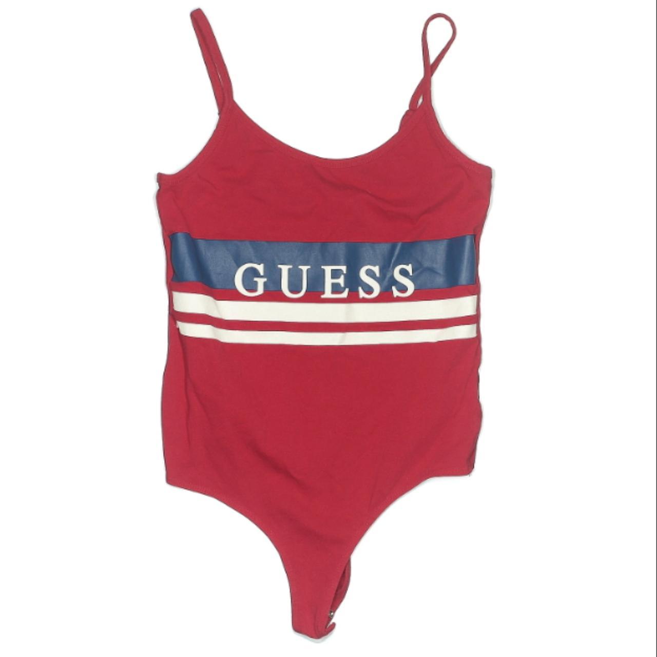 GUESS Red Bodysuit Size S Purchased on ThredUp Depop