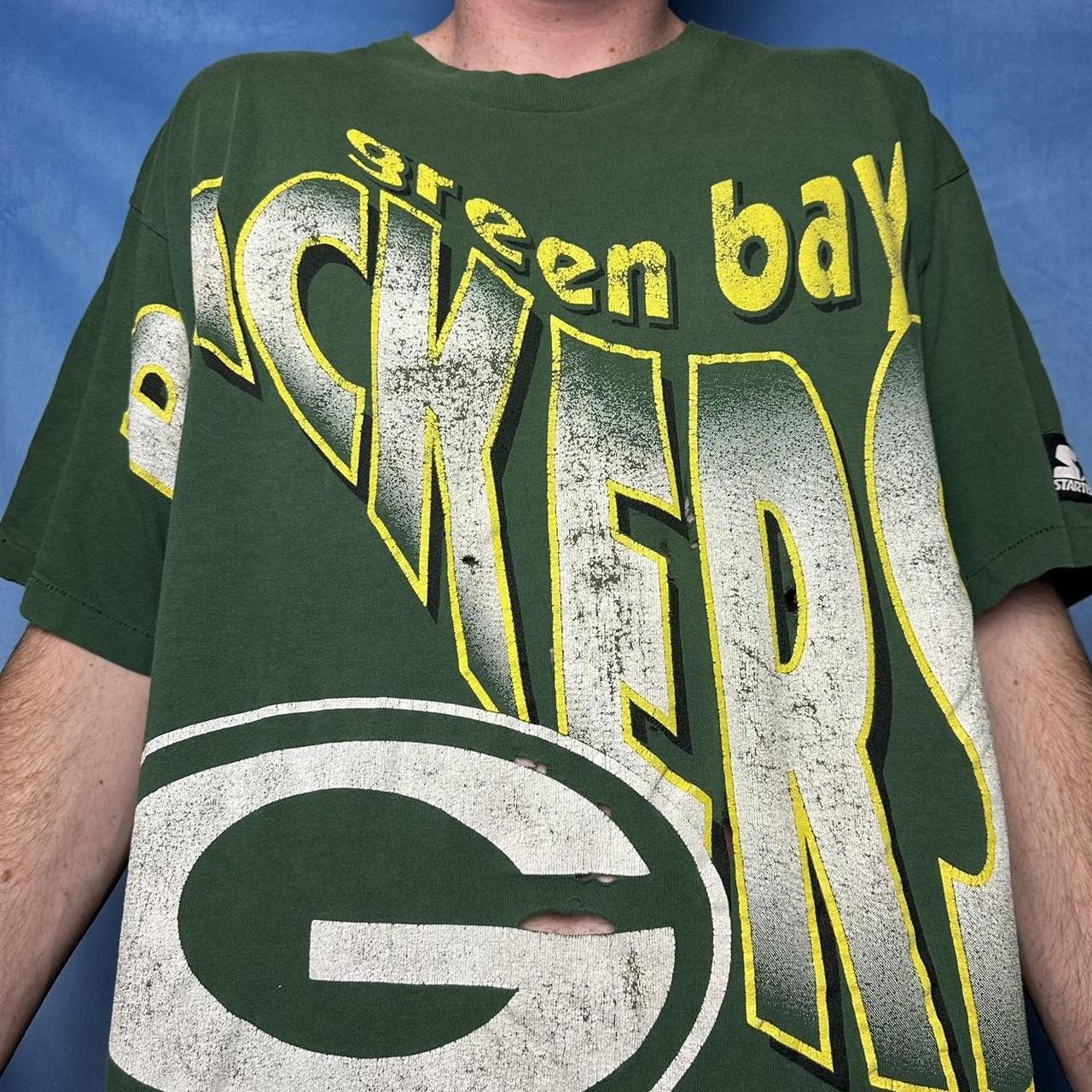 Vintage green outlet bay packers shirt