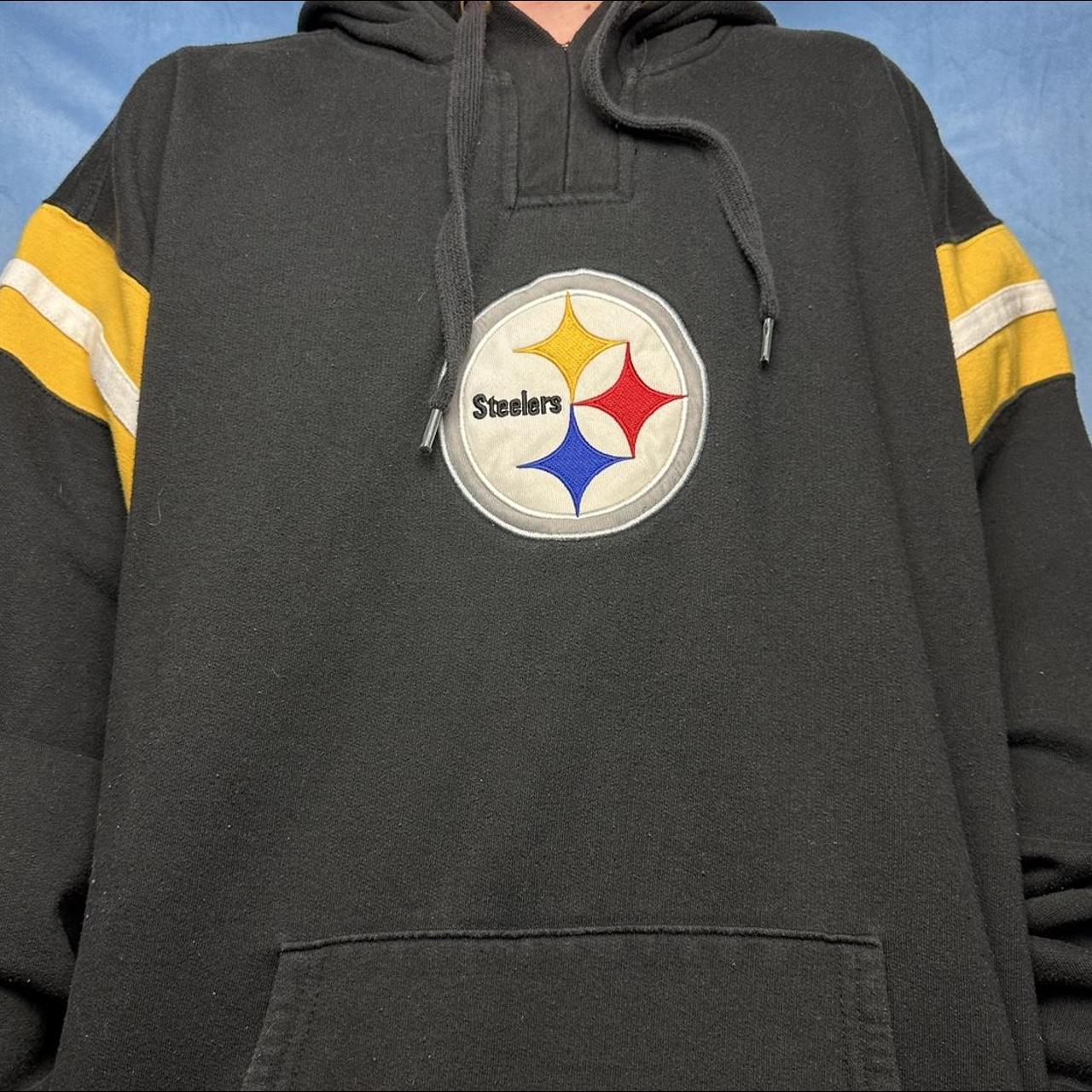 Vintage NFL Pittsburgh Steelers Hoodie Sweatshirt - Depop