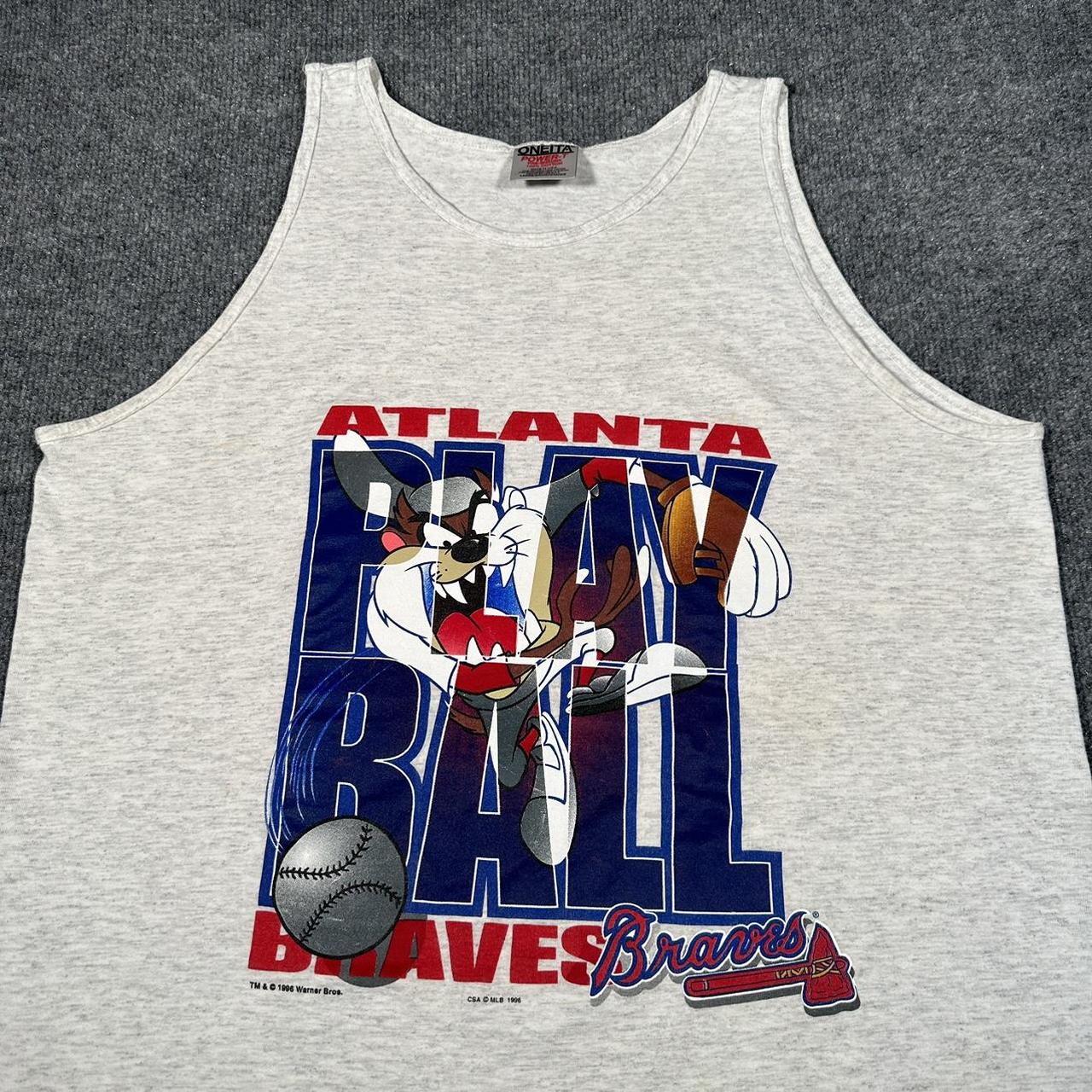 MLB Looney Tunes Atlanta Braves Unisex Vintage - Depop