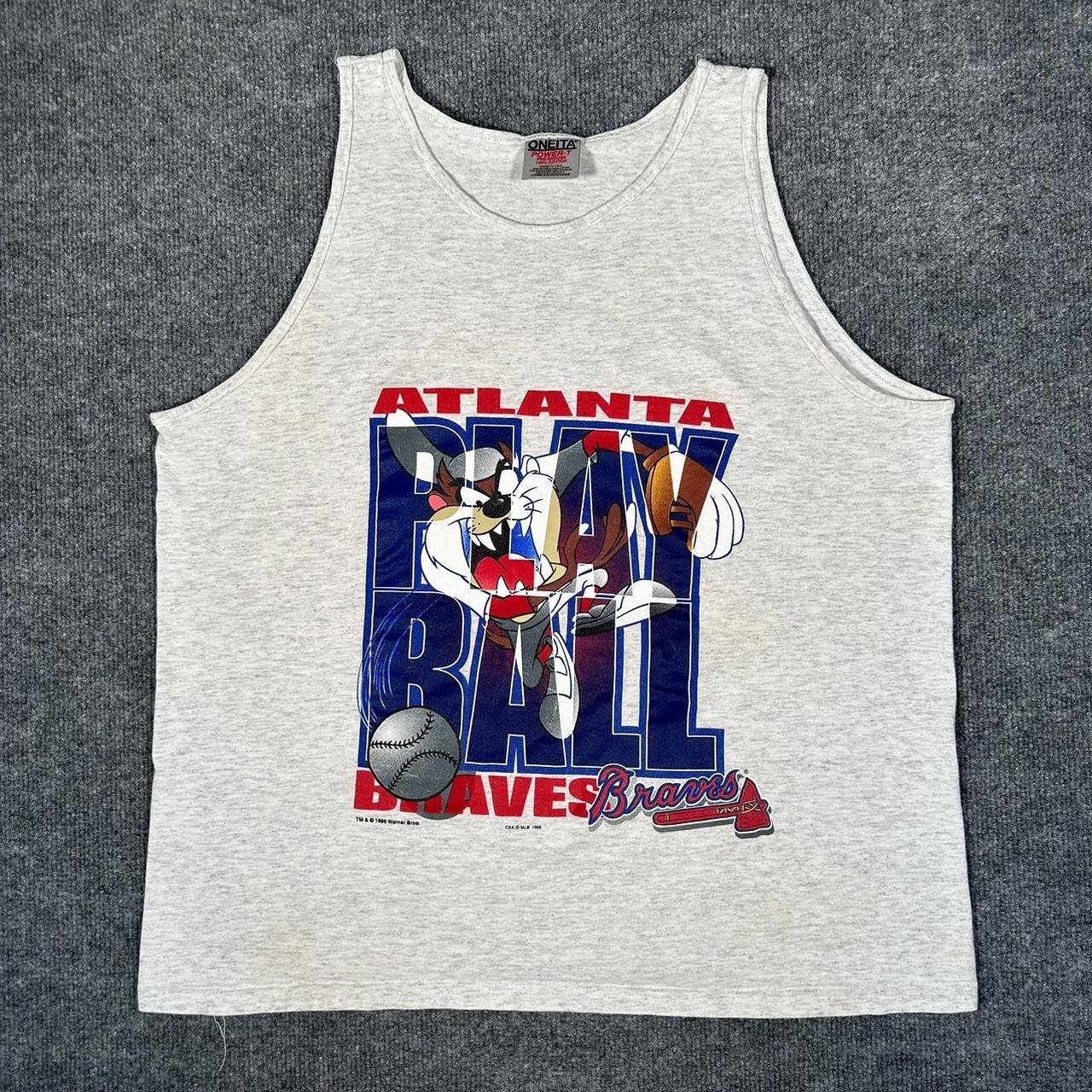 MLB Looney Tunes Atlanta Braves Unisex Vintage - Depop