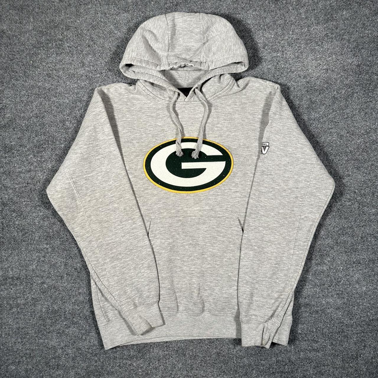 greenbay packers crewneck sweatshirt nfl pro line - Depop