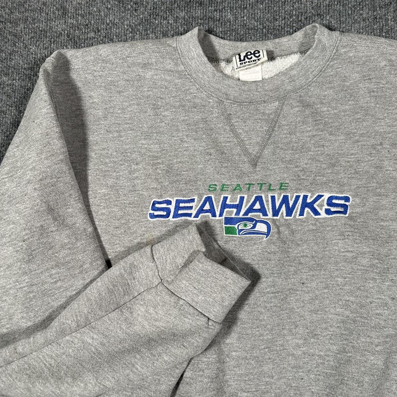 Vintage Seattle Seahawks Crewneck Sweatshirt Lee Sport Made -   UK