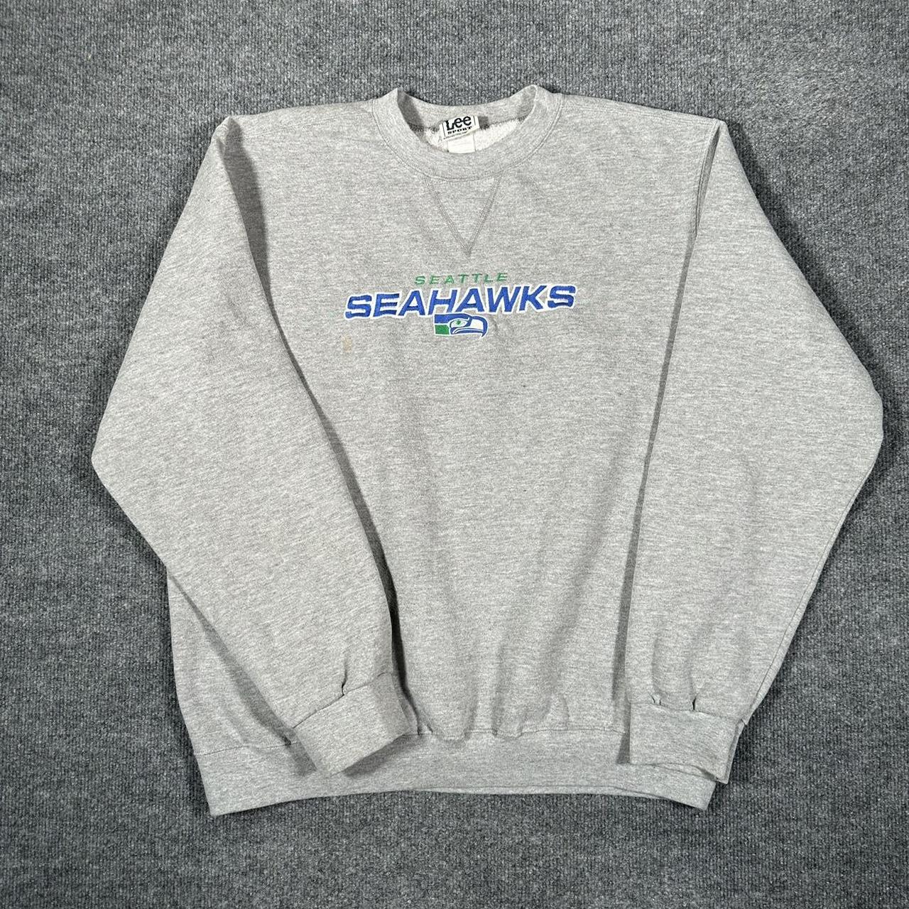 Vintage Seattle Seahawks Crewneck Sweatshirt. - Depop