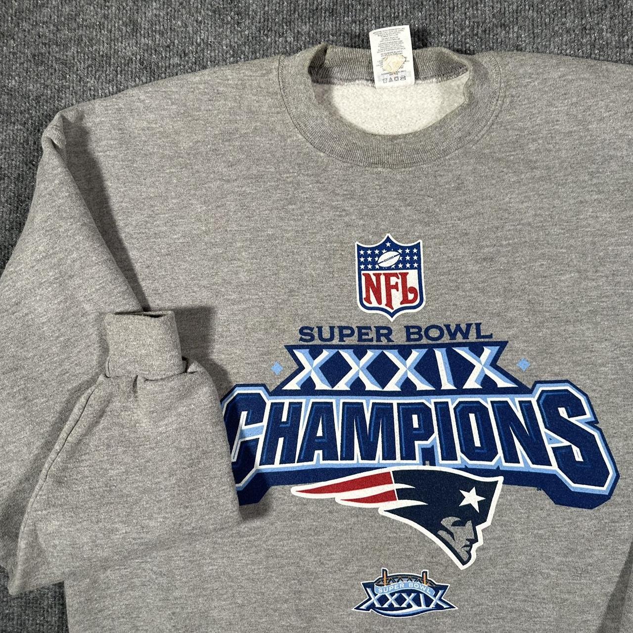 Vintage New England Patriots crewneck sweatshirt - Depop