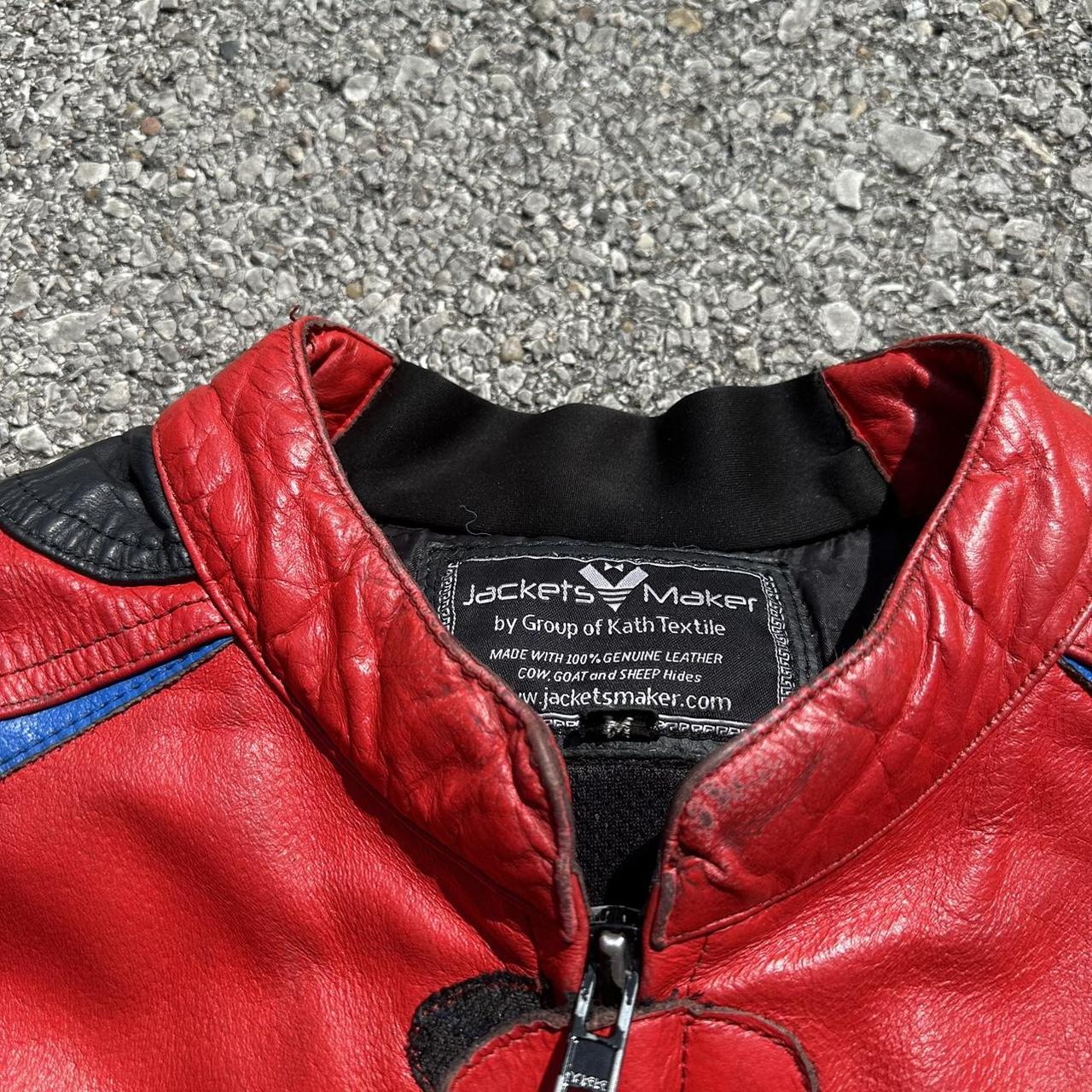 vintage kawasaki ninja leather jacket rare | Depop