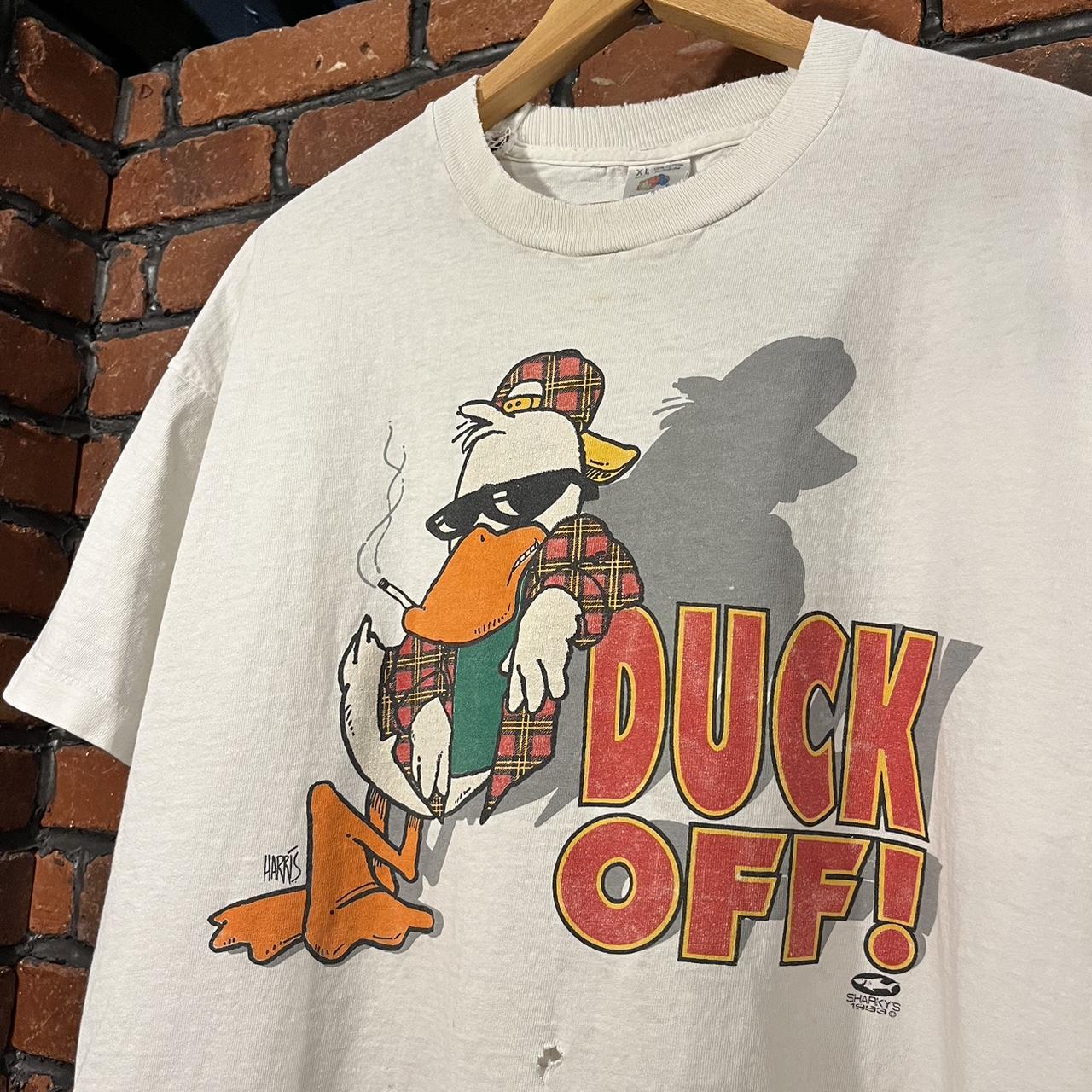 “Duck Off” T-Shirt Size: XL Vintage... - Depop