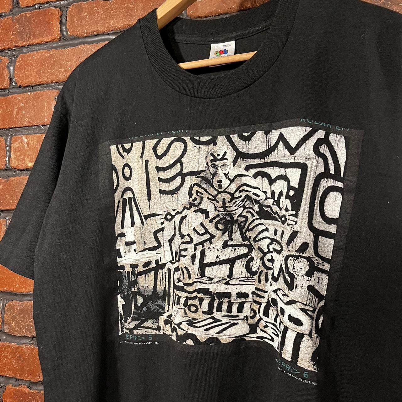 1992 Keith Haring Annie Leibovitz T-Shirt Size:... - Depop