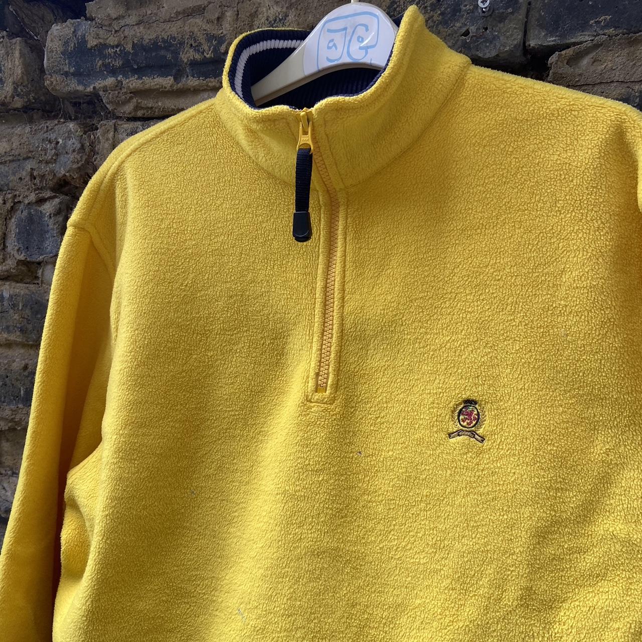 Yellow hot sale tommy fleece