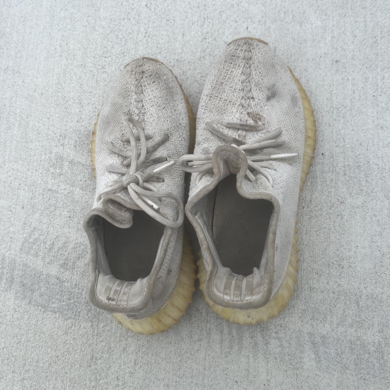 dirty cream white yeezy