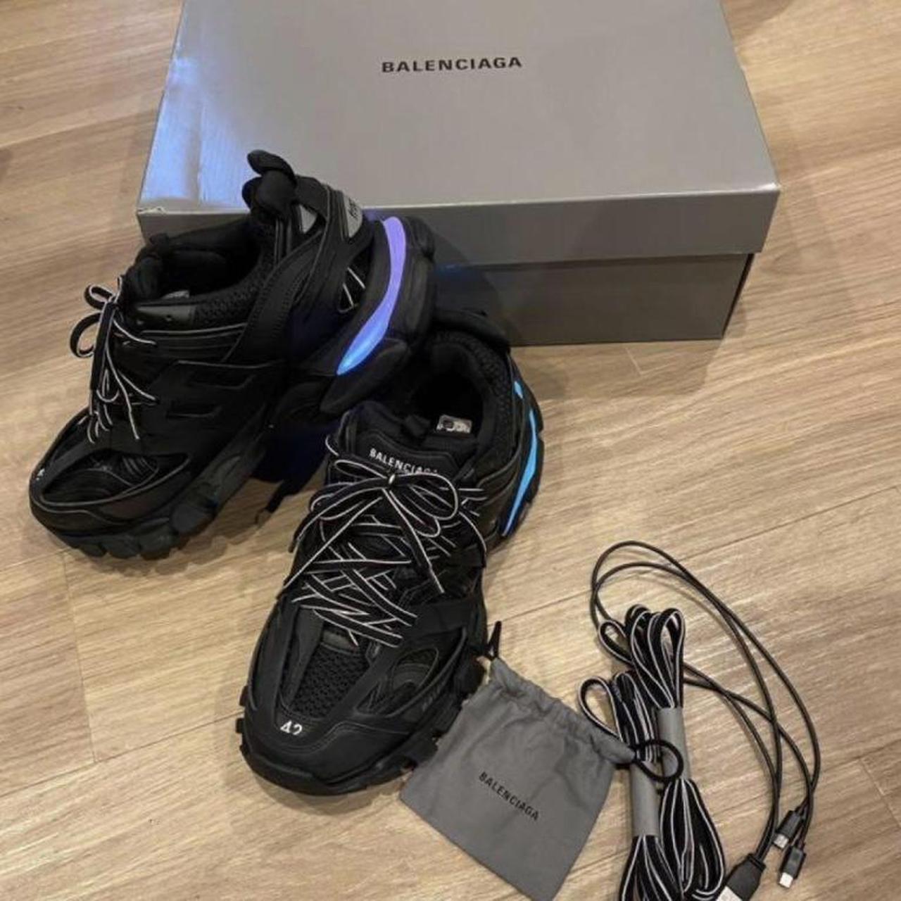Balenciaga LED Tracks Size 9.5 US M Condition... Depop