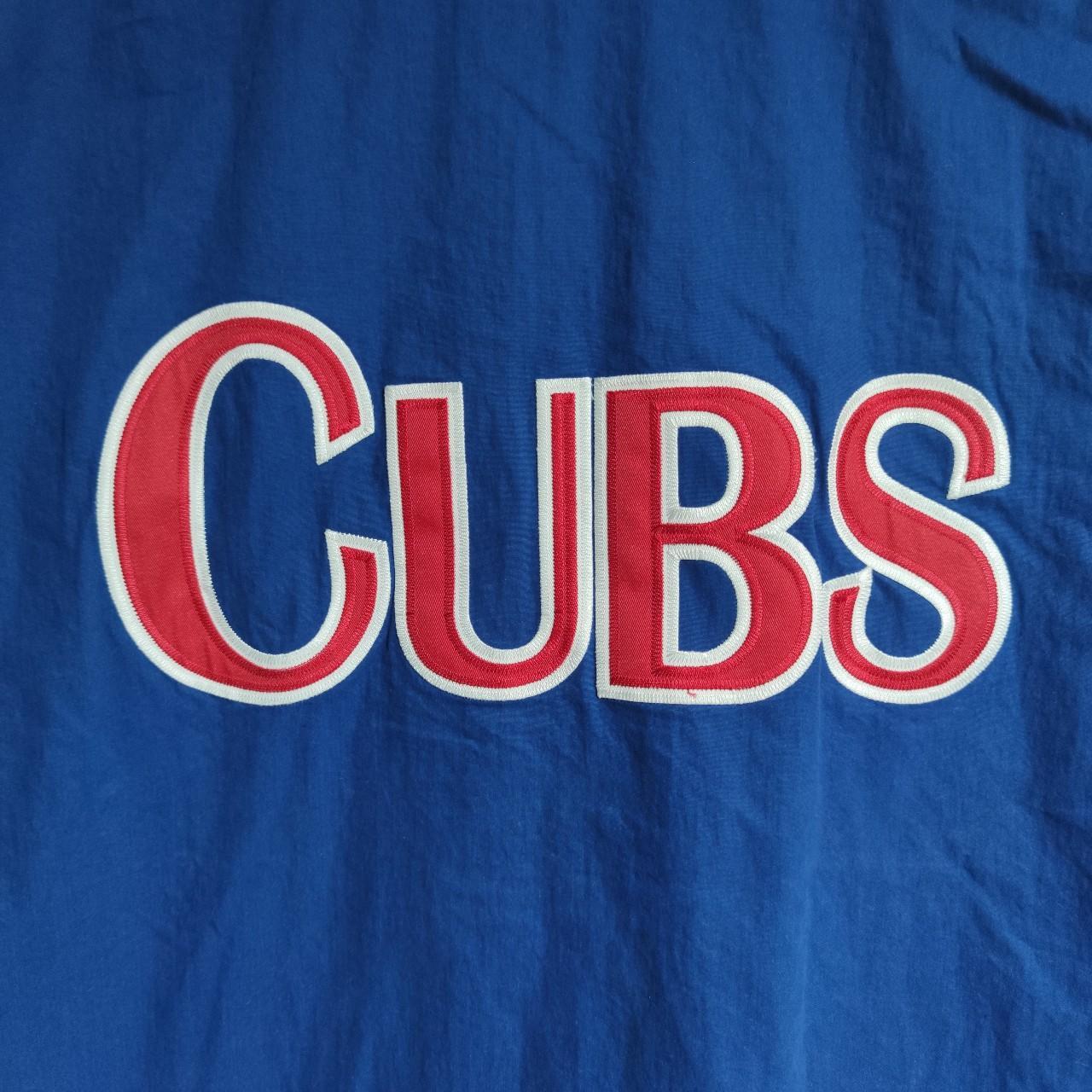 Vintage 90's Chicago Cubs pullover jersey Size - Depop