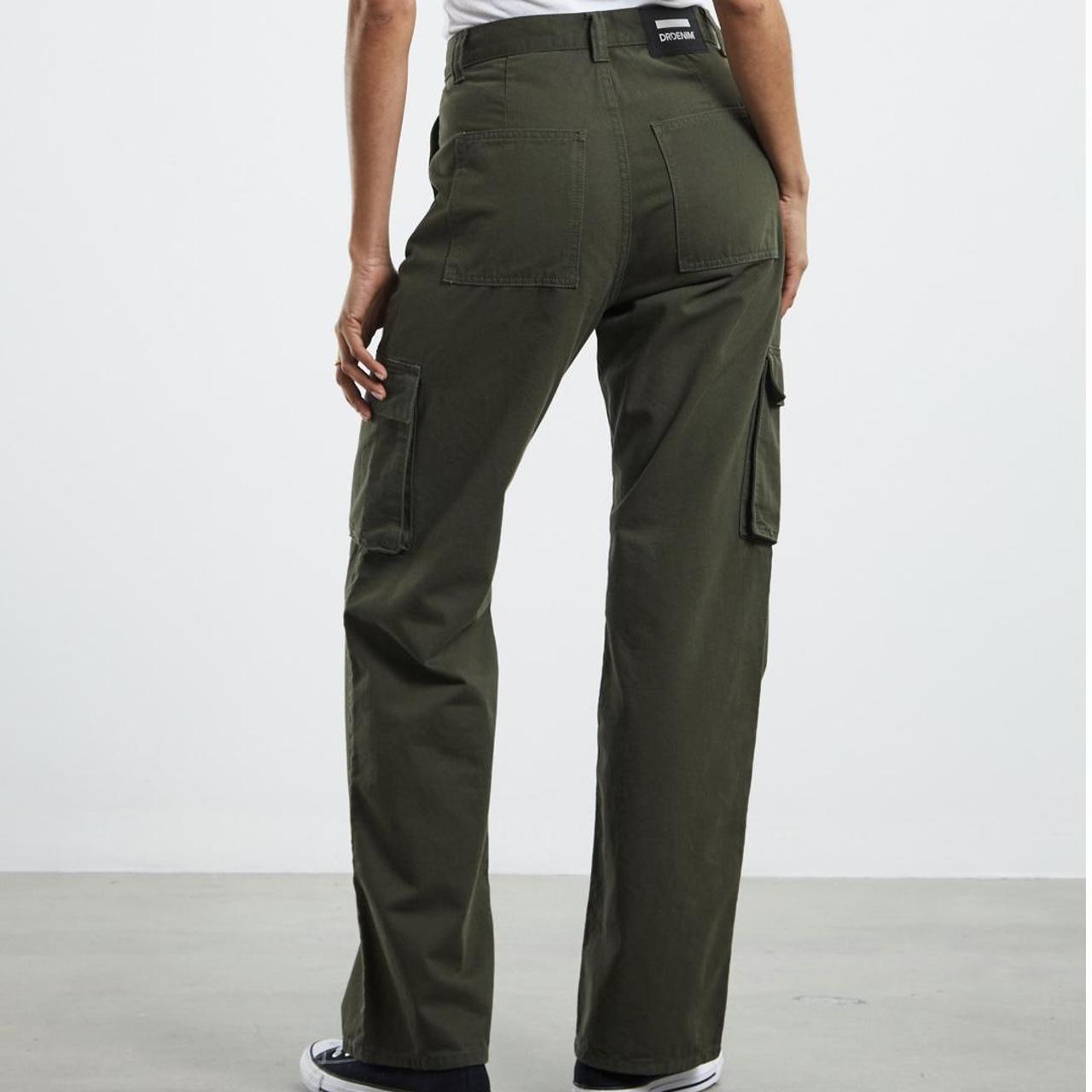 Women's Khaki Trousers | Depop