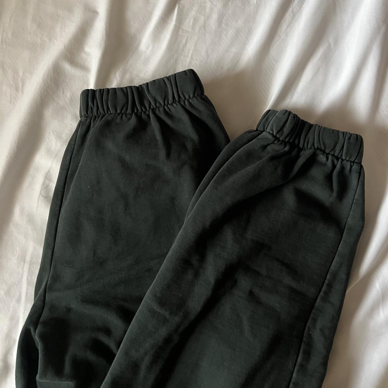 Dark green brandy cuffed sweats - Depop