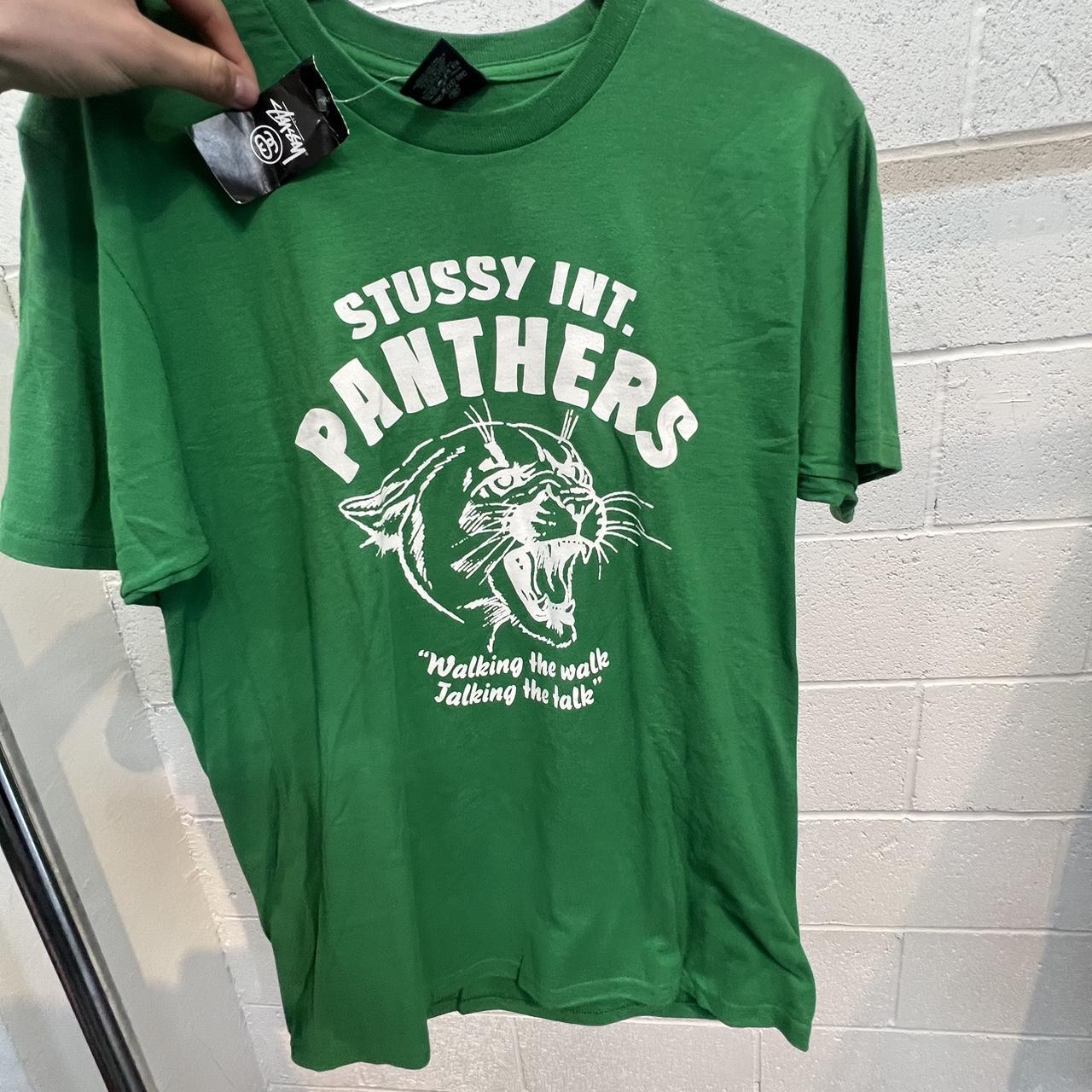 即納新作STUSSY Tシャツ Panthers トップス