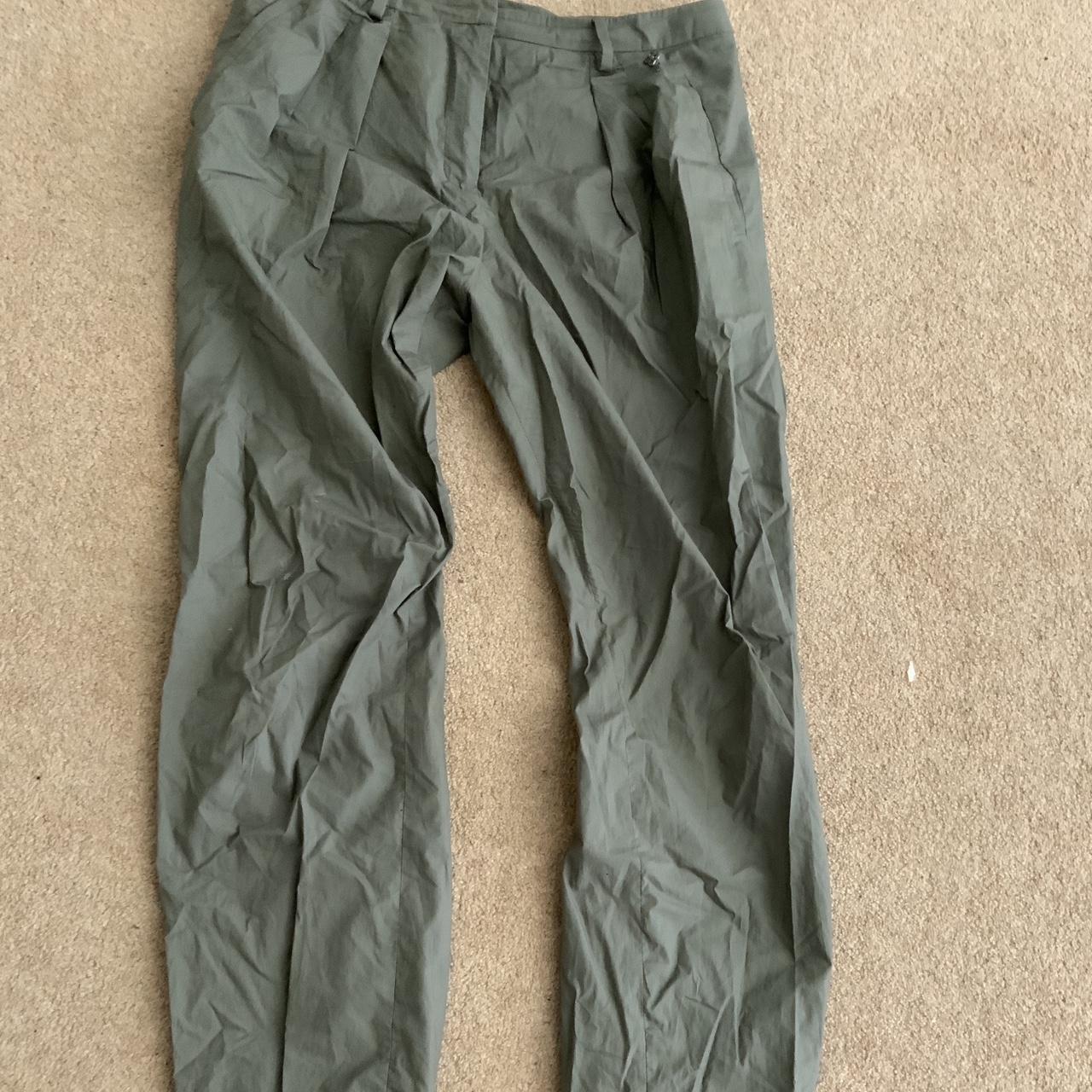 Balenciaga pants Khaki and green parachute pants. Depop