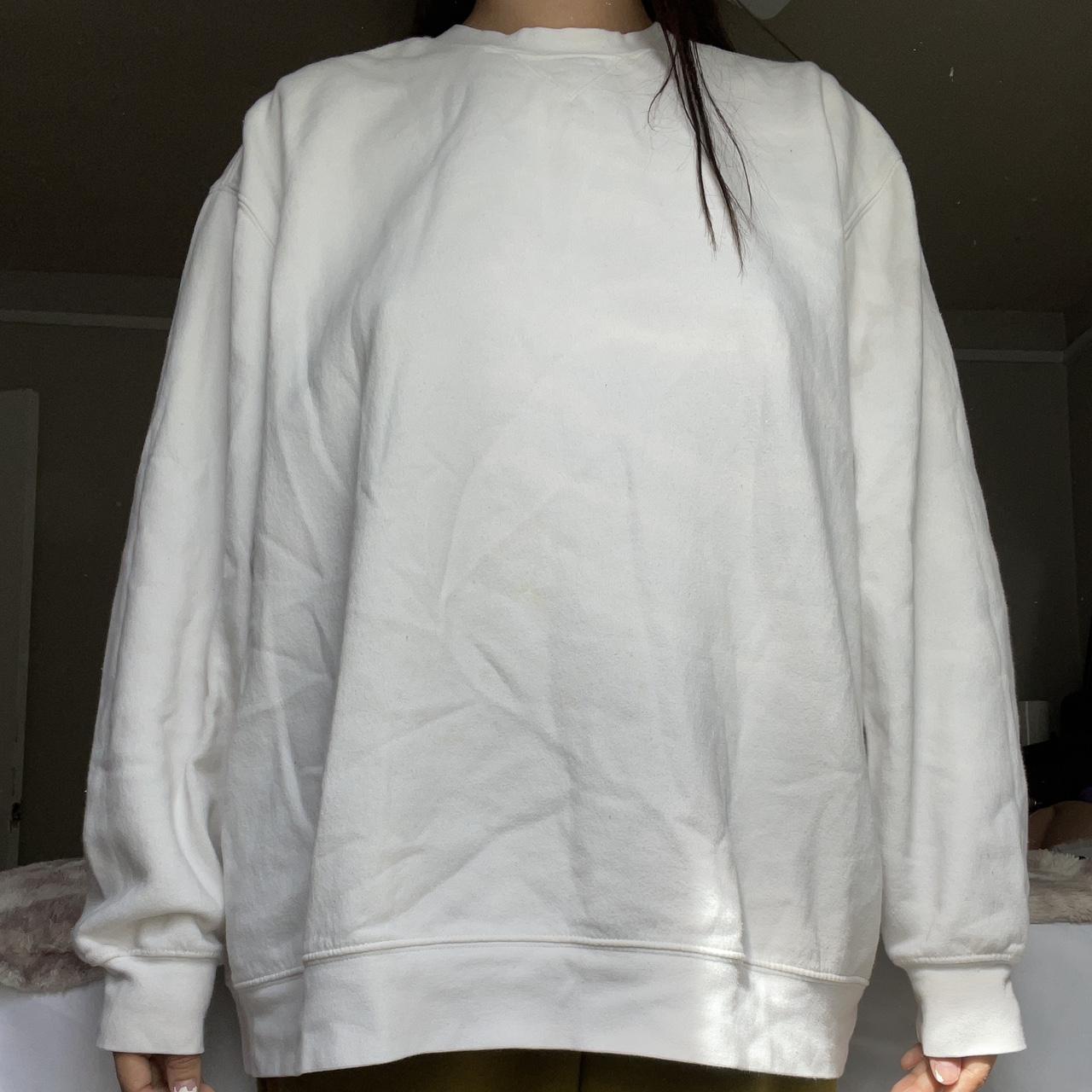 Joe Boxer Men's White Sweatshirt Depop