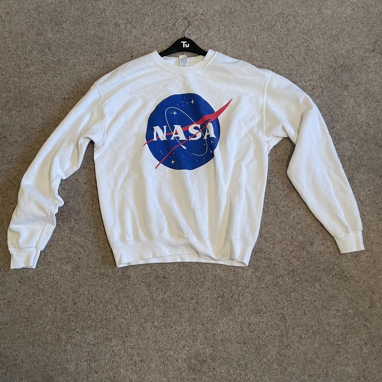 Nasa white cheap jumper