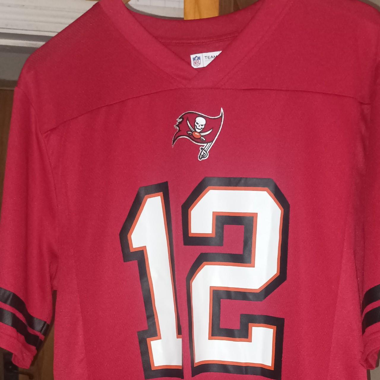 Tom Brady Tampa Bay Bucs Buccaneers Throwback Jersey - Depop