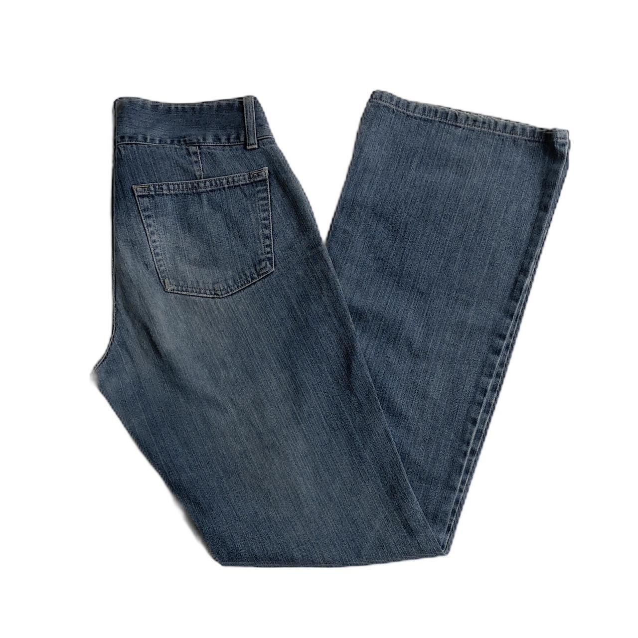 Ref: 124. Sisley Jeans Denim Flared Bootcut Jeans... - Depop