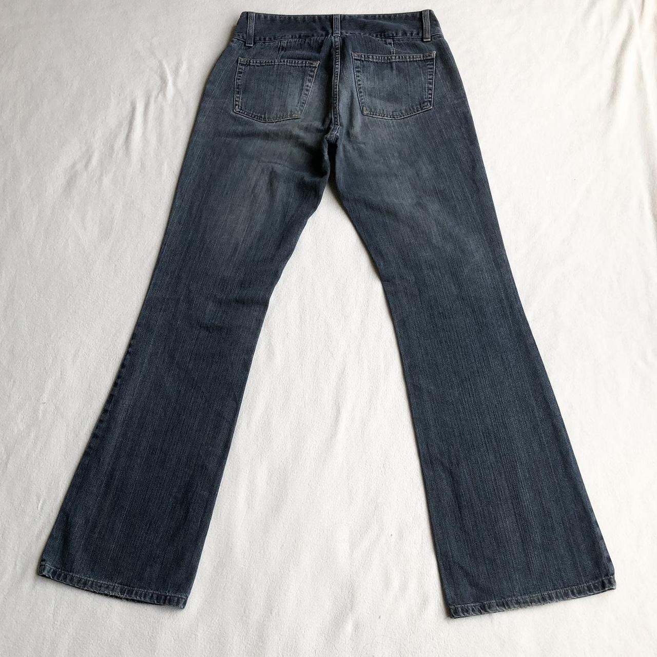 Ref: 124. Sisley Jeans Denim Flared Bootcut Jeans... - Depop
