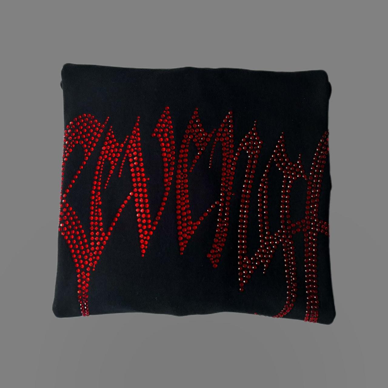 Revenge 'X HEARTBREAK BEJEWELED' (F&F) Hoodie | Depop